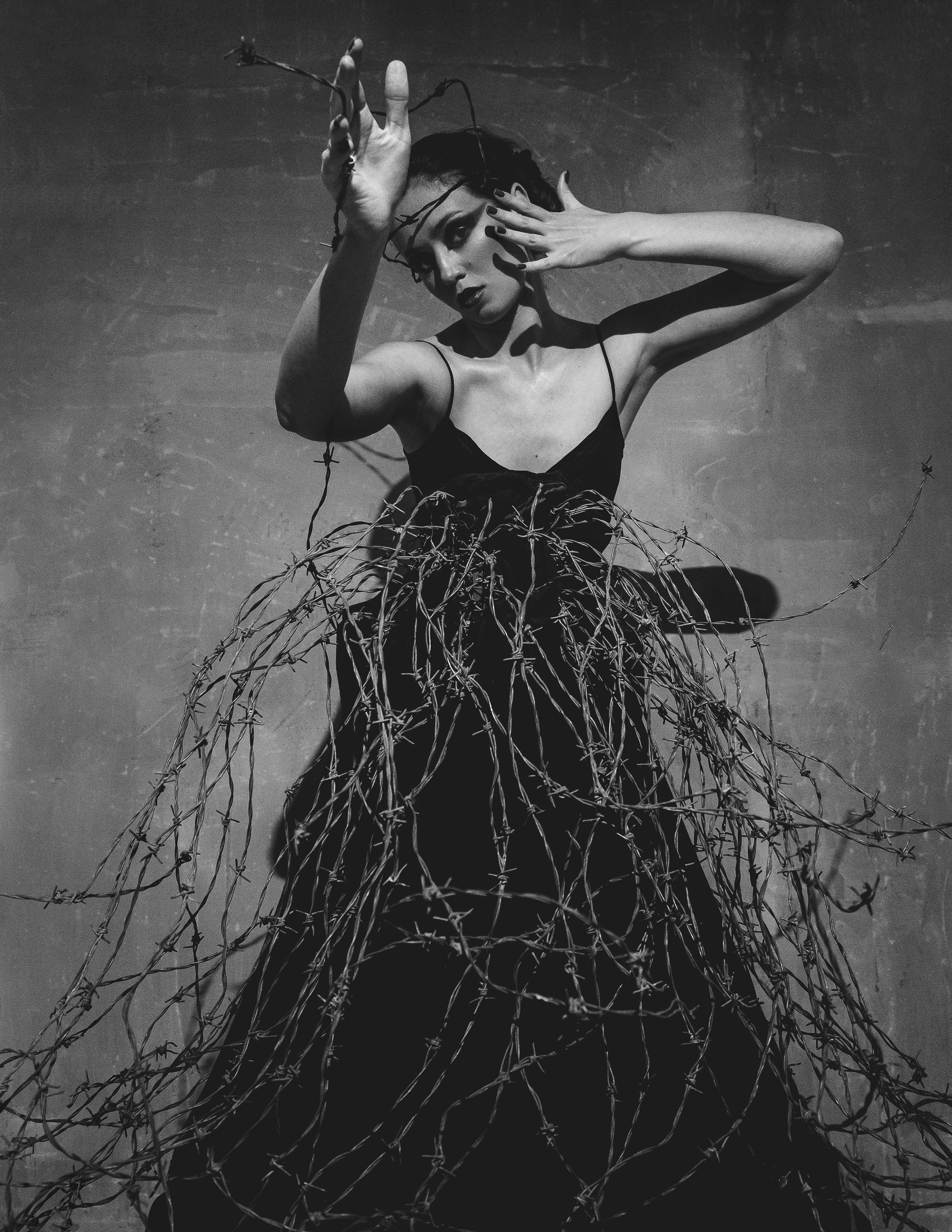 Black Swan. Атмосферная студийная фотосессия