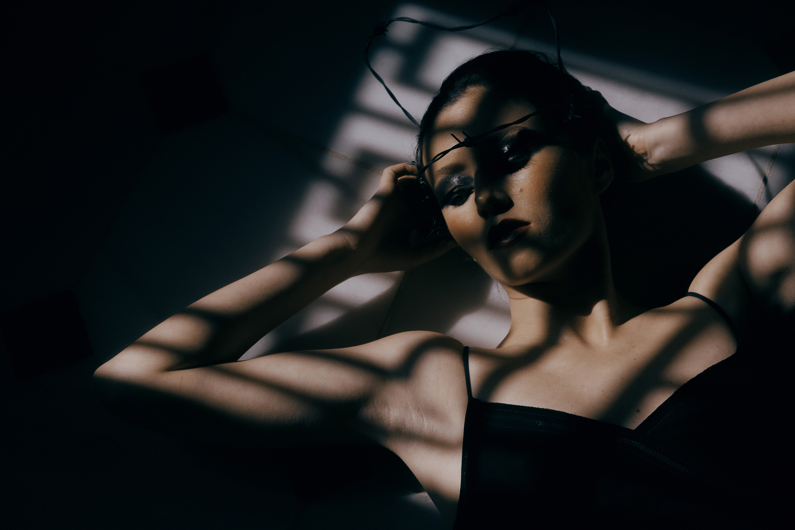 Black Swan. Атмосферная студийная фотосессия