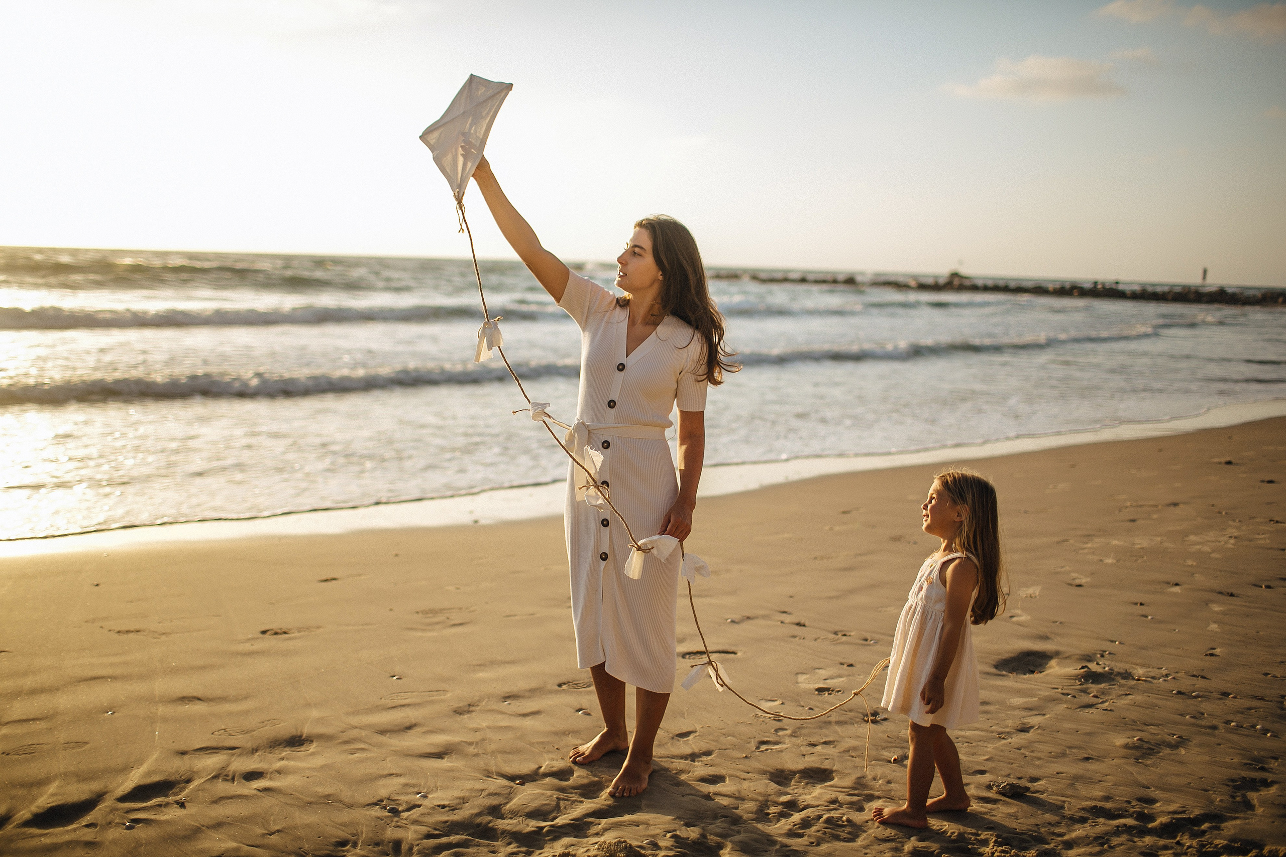 Bat Yam beach. Family photographer in Israel