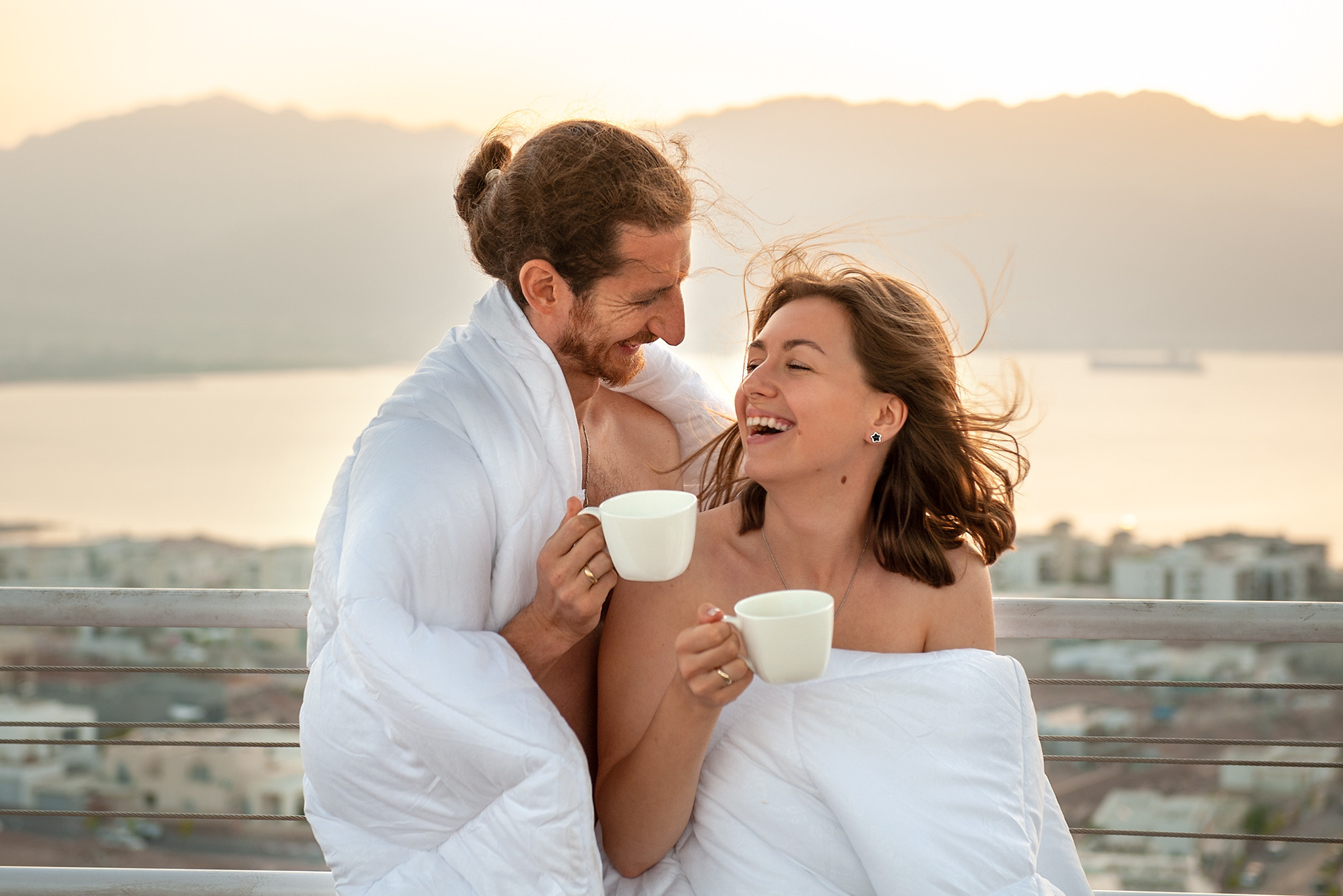 Love-story на рассвете для Ашер и Вероника. צלמת משפחה ילדים הריון וסיפורי אהבה באילת ישראל אולגה אמצ'יסלבסקי