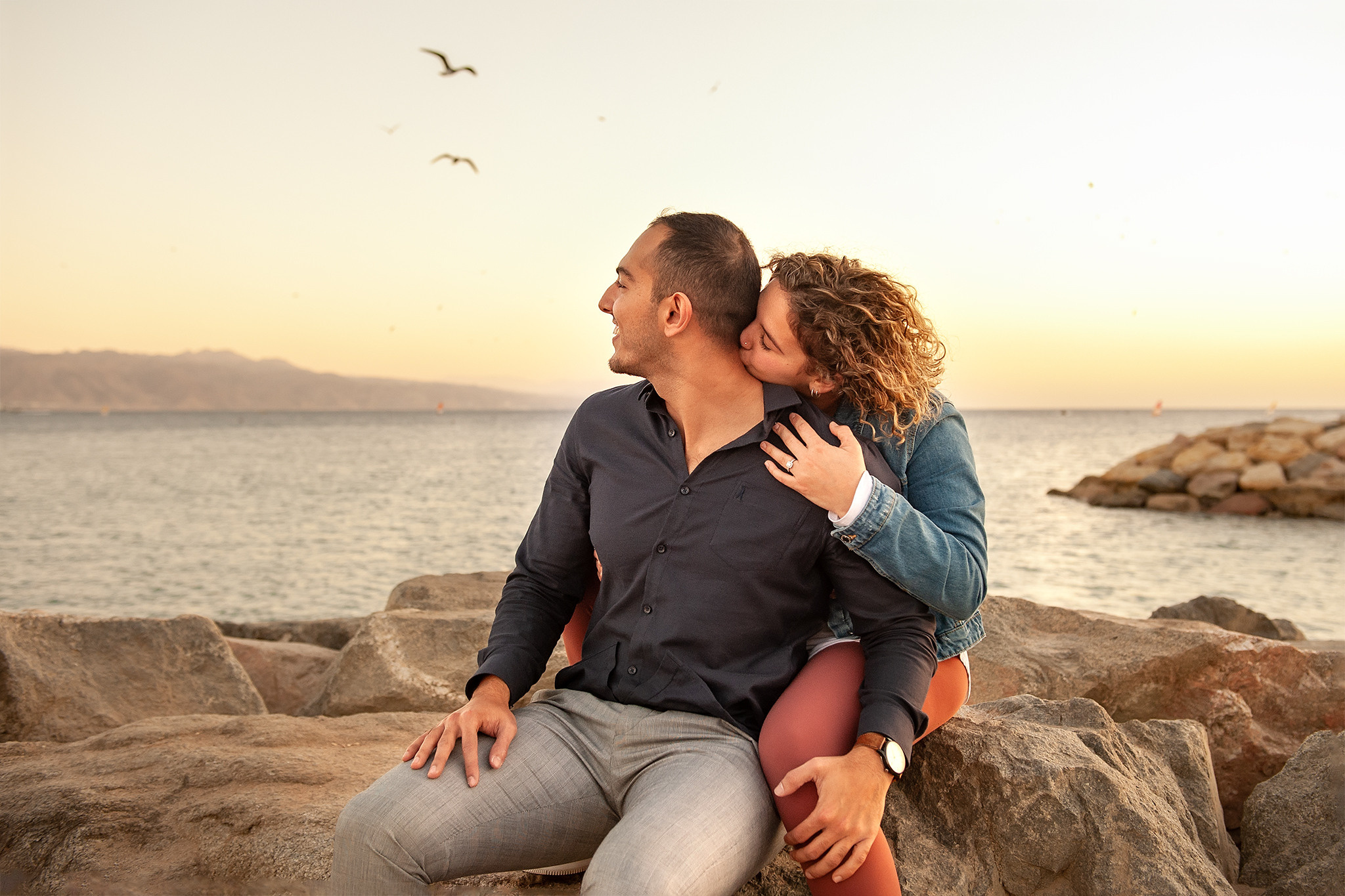 She said Yes_Ron & Rachel (репортажная съемка). צלמת משפחה ילדים הריון וסיפורי אהבה באילת ישראל אולגה אמצ'יסלבסקי