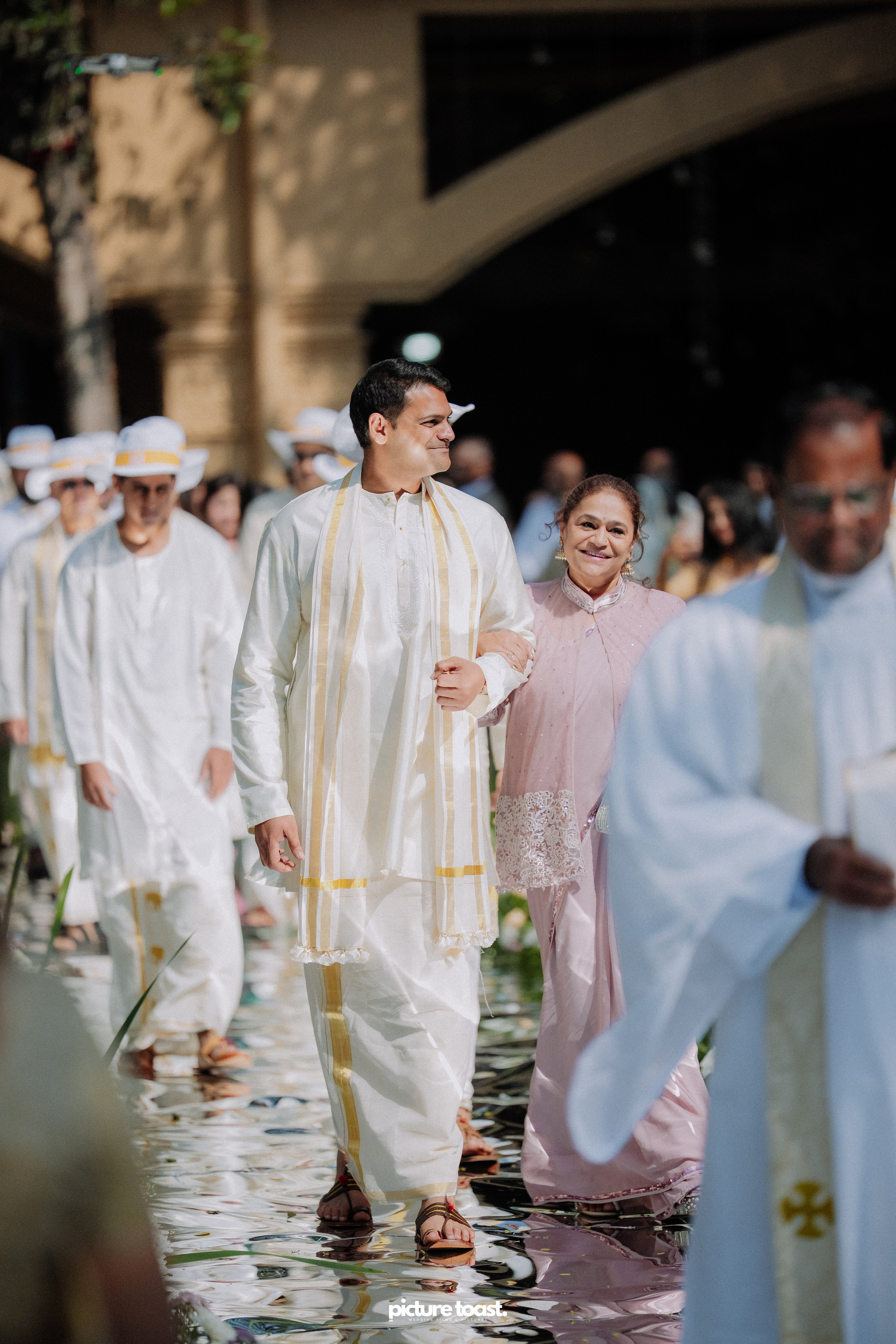 Blessing of Rajiv & Aashna. Fine art Wedding Photographers in India & Canada