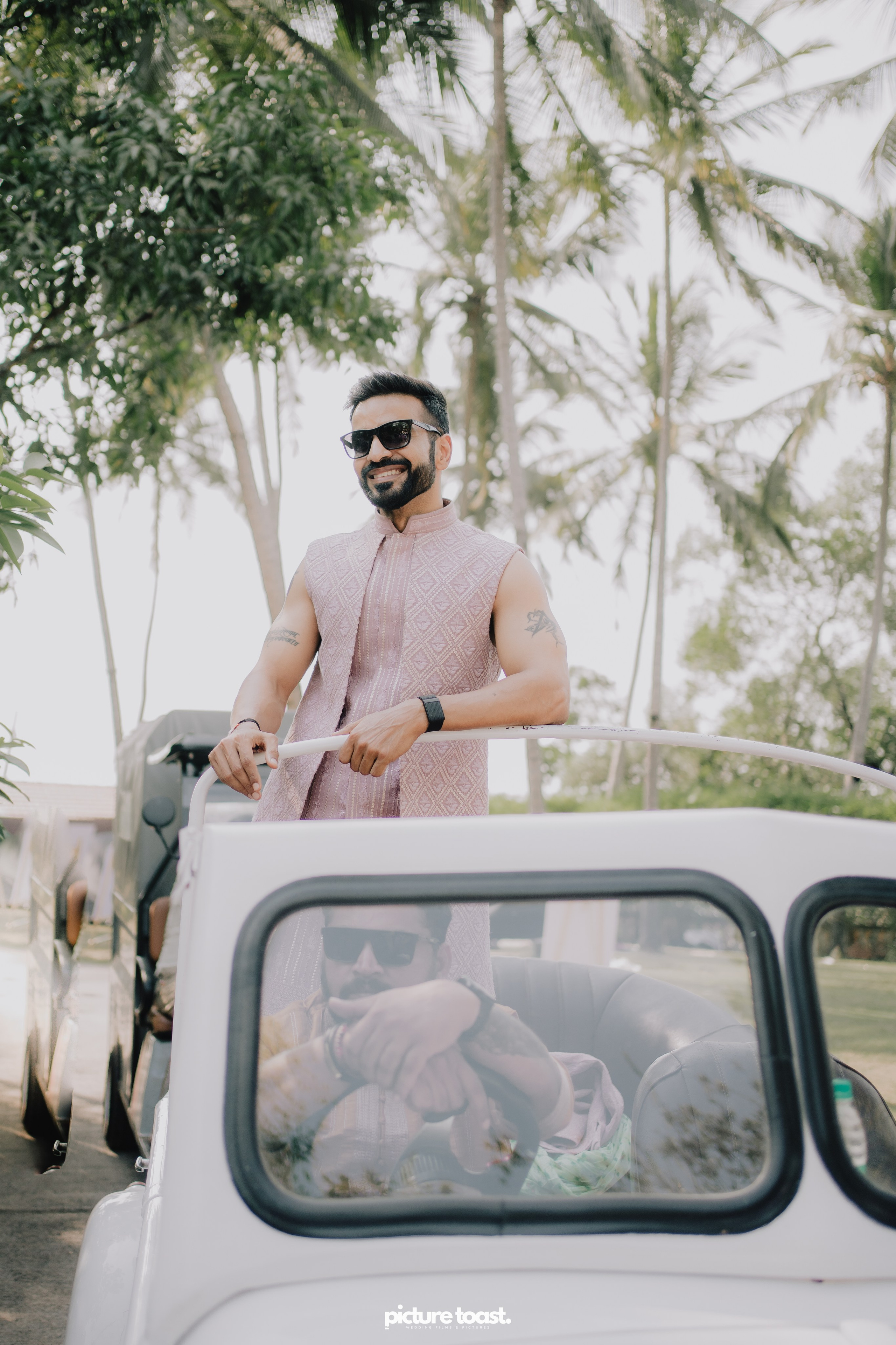 Varamala Ft. Barbie & Aneesh. Fine art Wedding Photographers in India & Canada