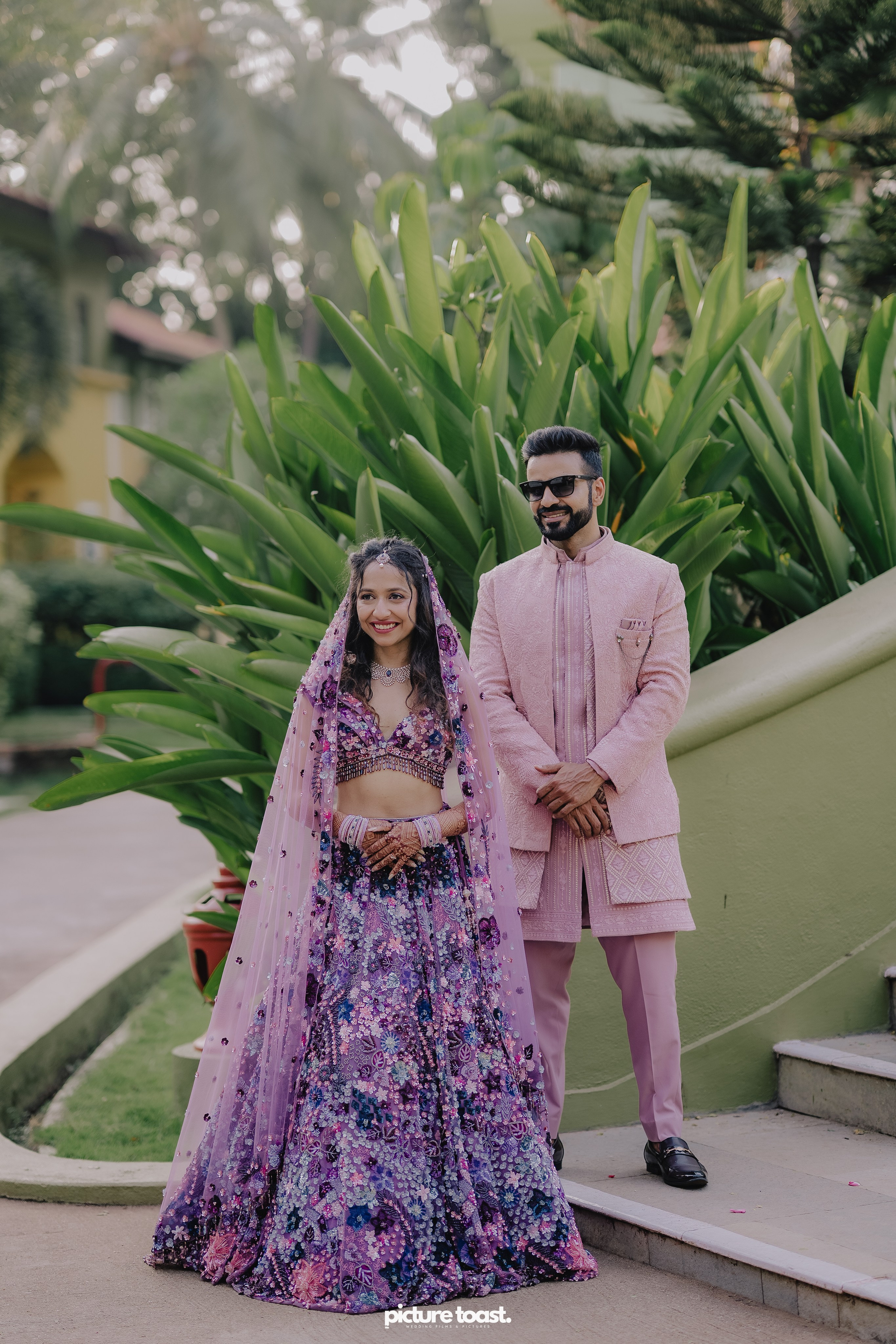 Varamala Ft. Barbie & Aneesh. Fine art Wedding Photographers in India & Canada