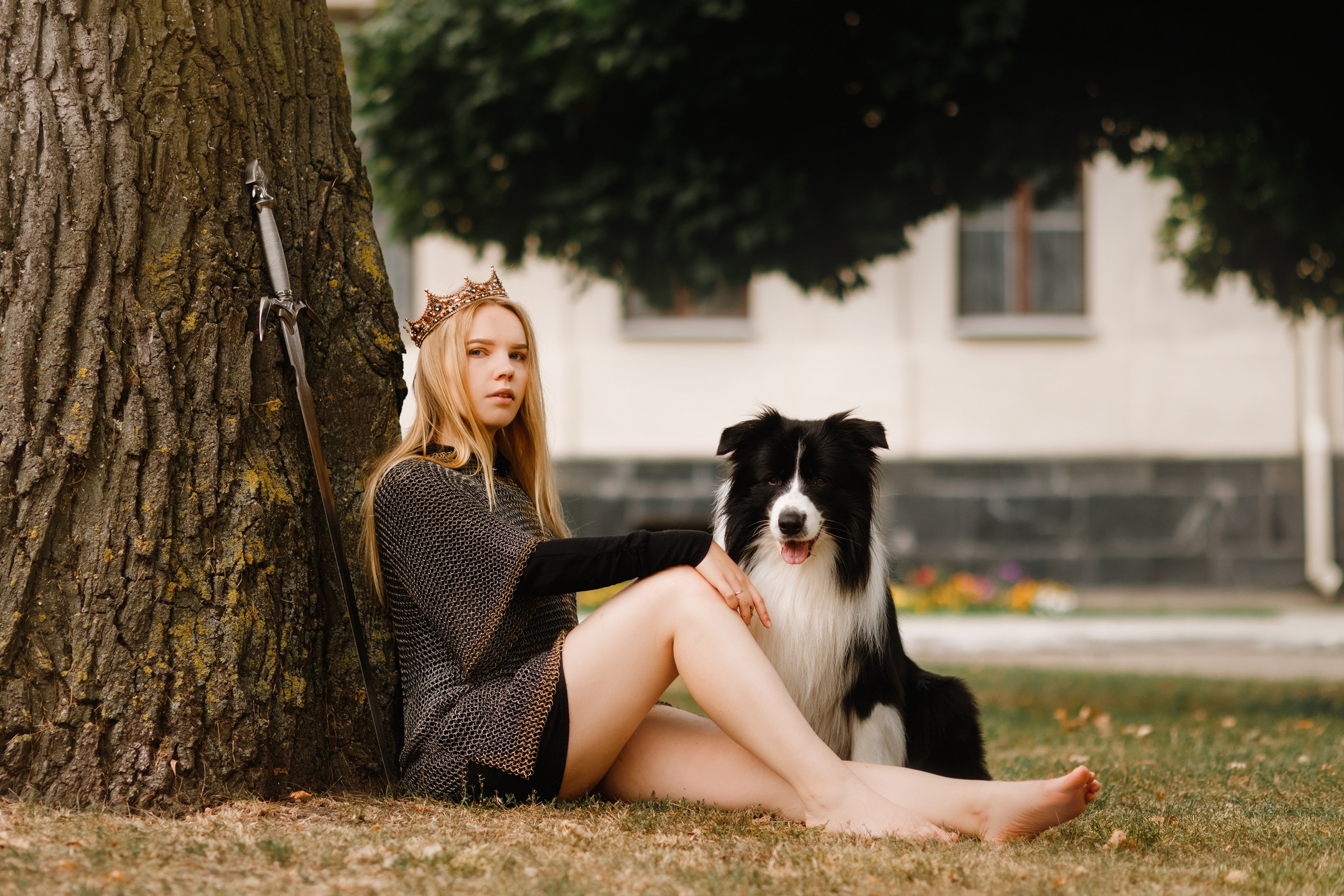 Evgenia & Richard. Kaja | fotograf we Wrocławiu | ludzie i psy