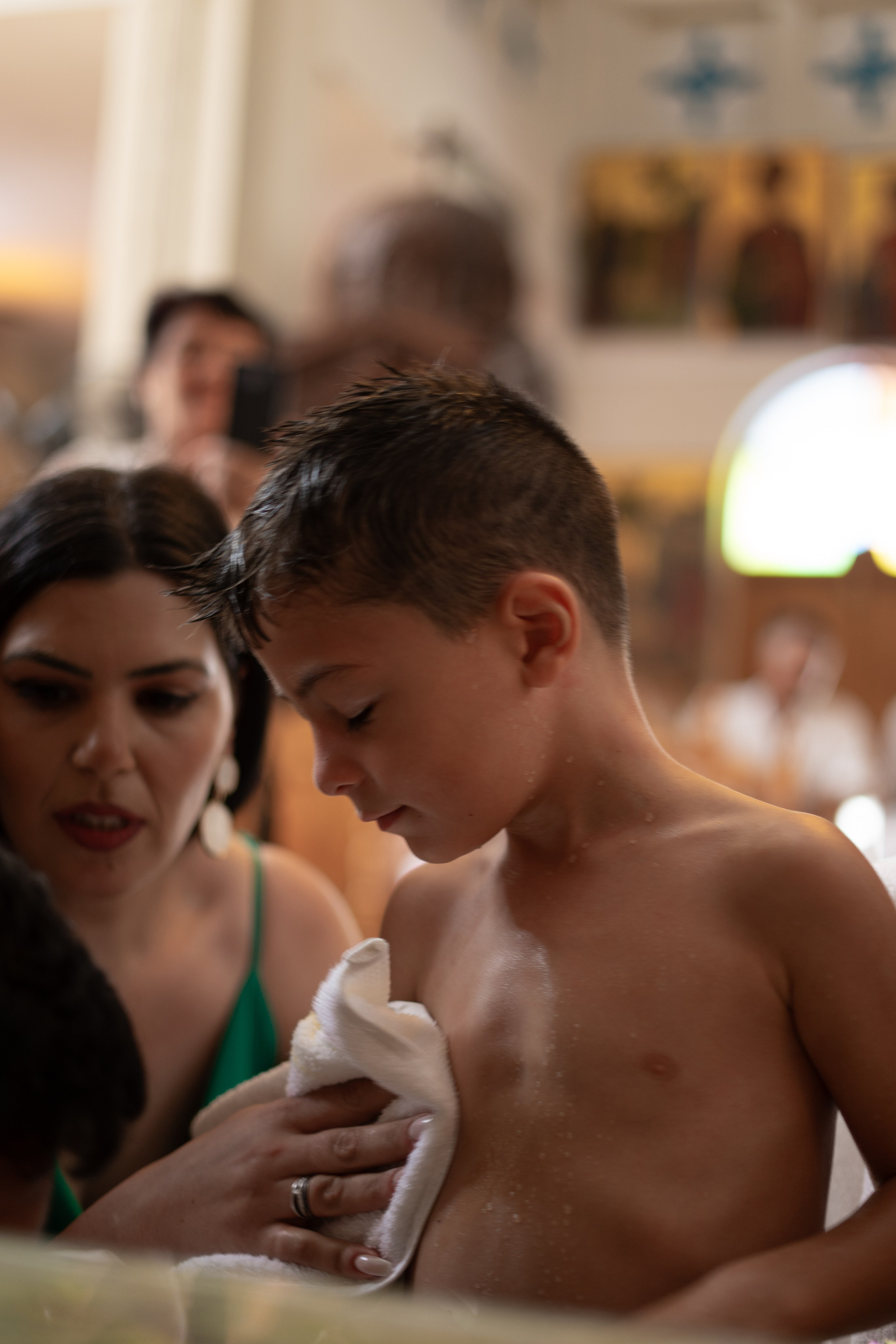 George's baptism day (short report). Ваш Фотограф на Кипре, Нино Келесиду