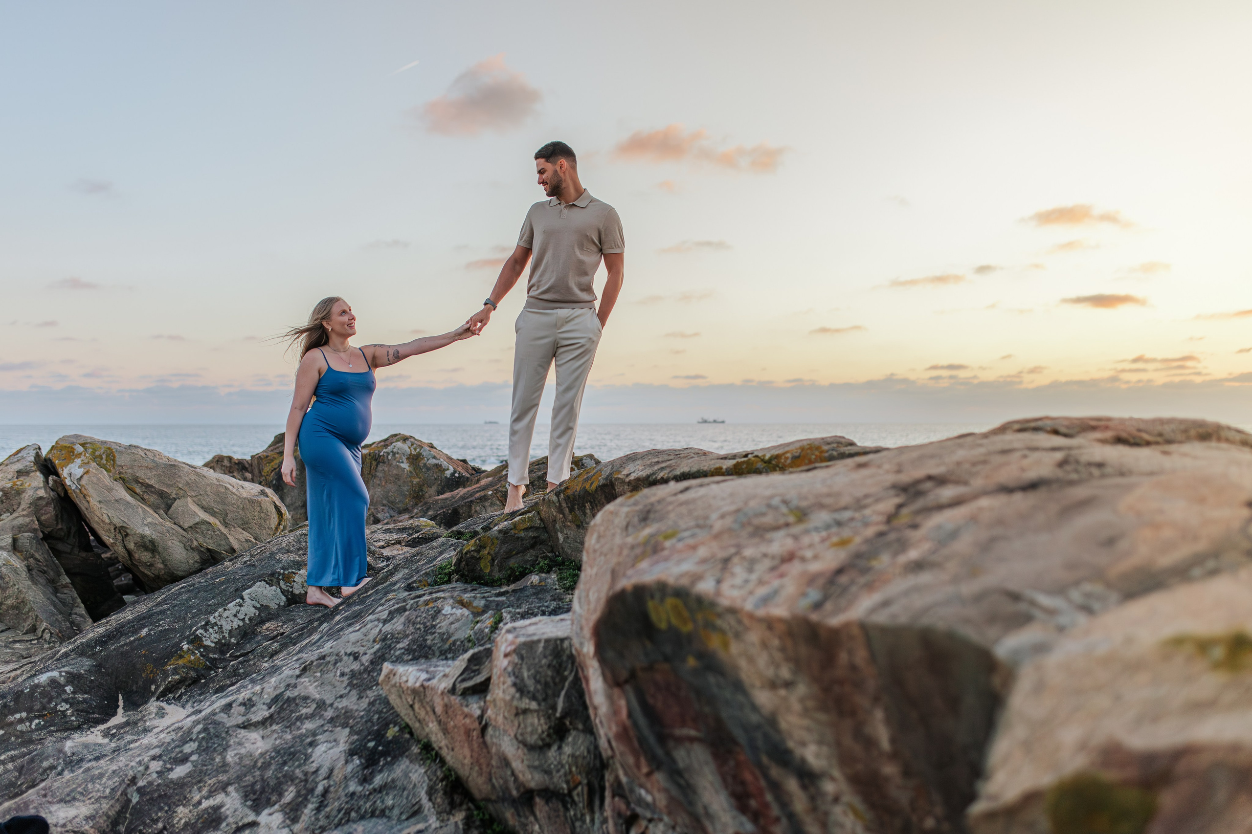 Carol e Pedro. Davi Valente