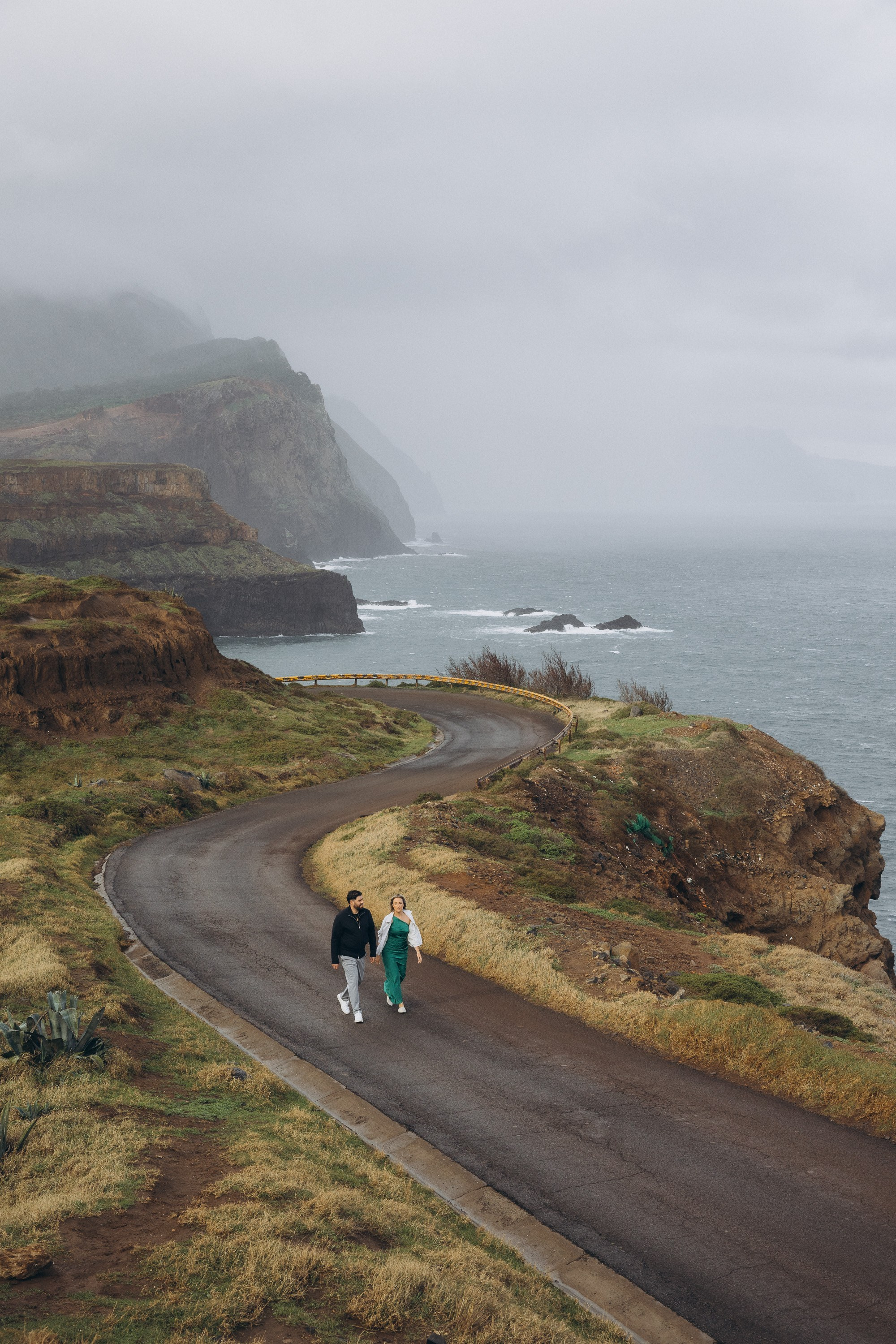 Engagement Photoshoot at Ponta de São Lourenço, Madeira