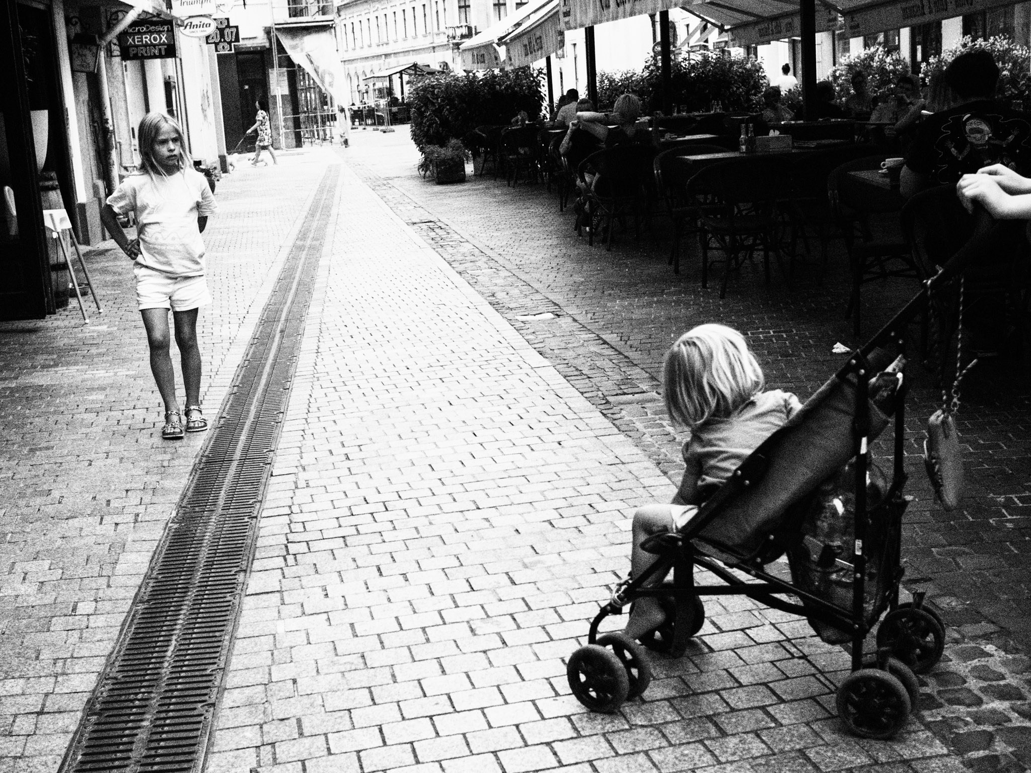 B&W Street. Humanistic street photographer in Bucharest