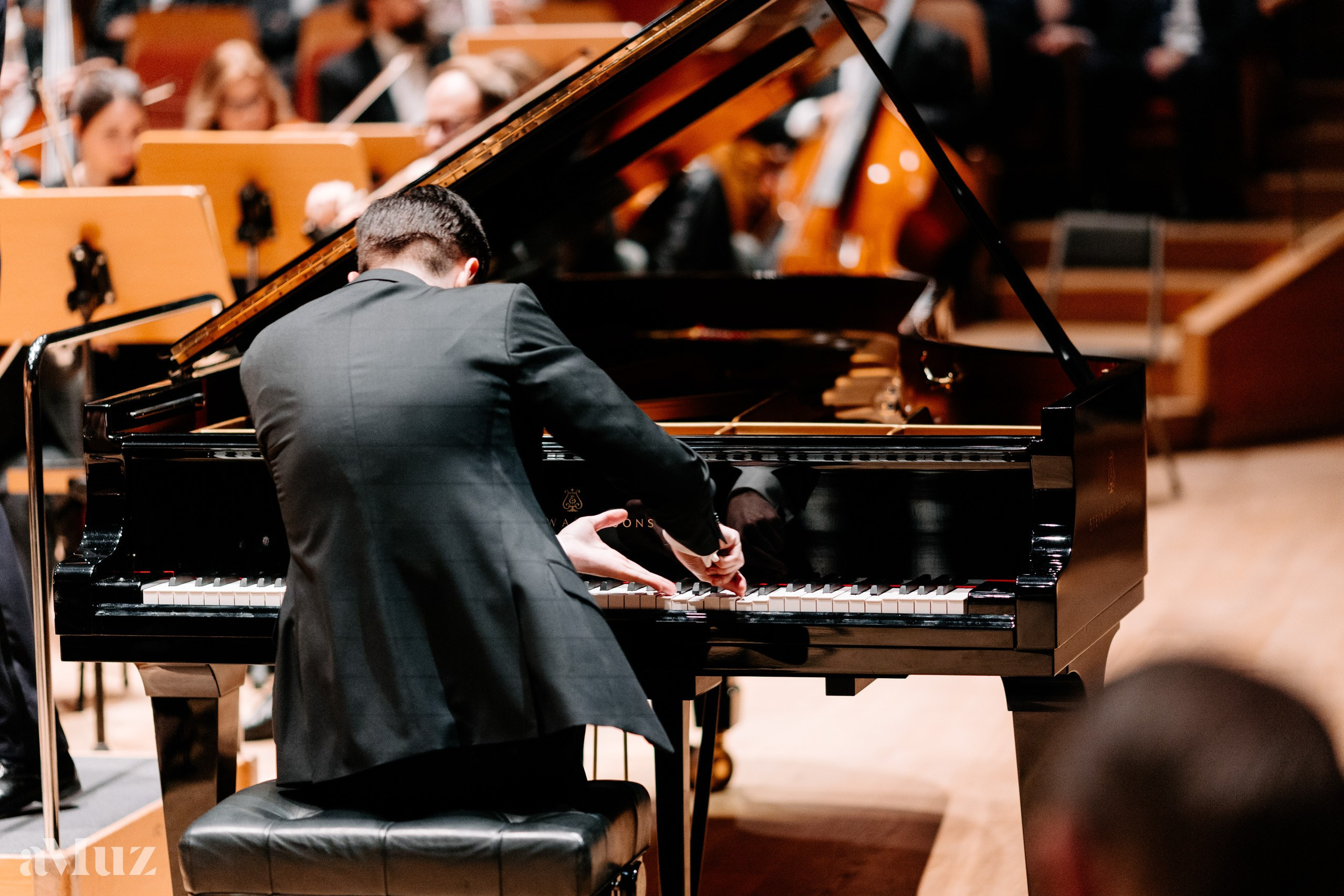 Koncert dyplomantów aMuz w Polskiej Filharmonii Bałtyckiej. Fotograf Ślubny Warszawa - Sesje Biznesowe Rodzinne Eventy