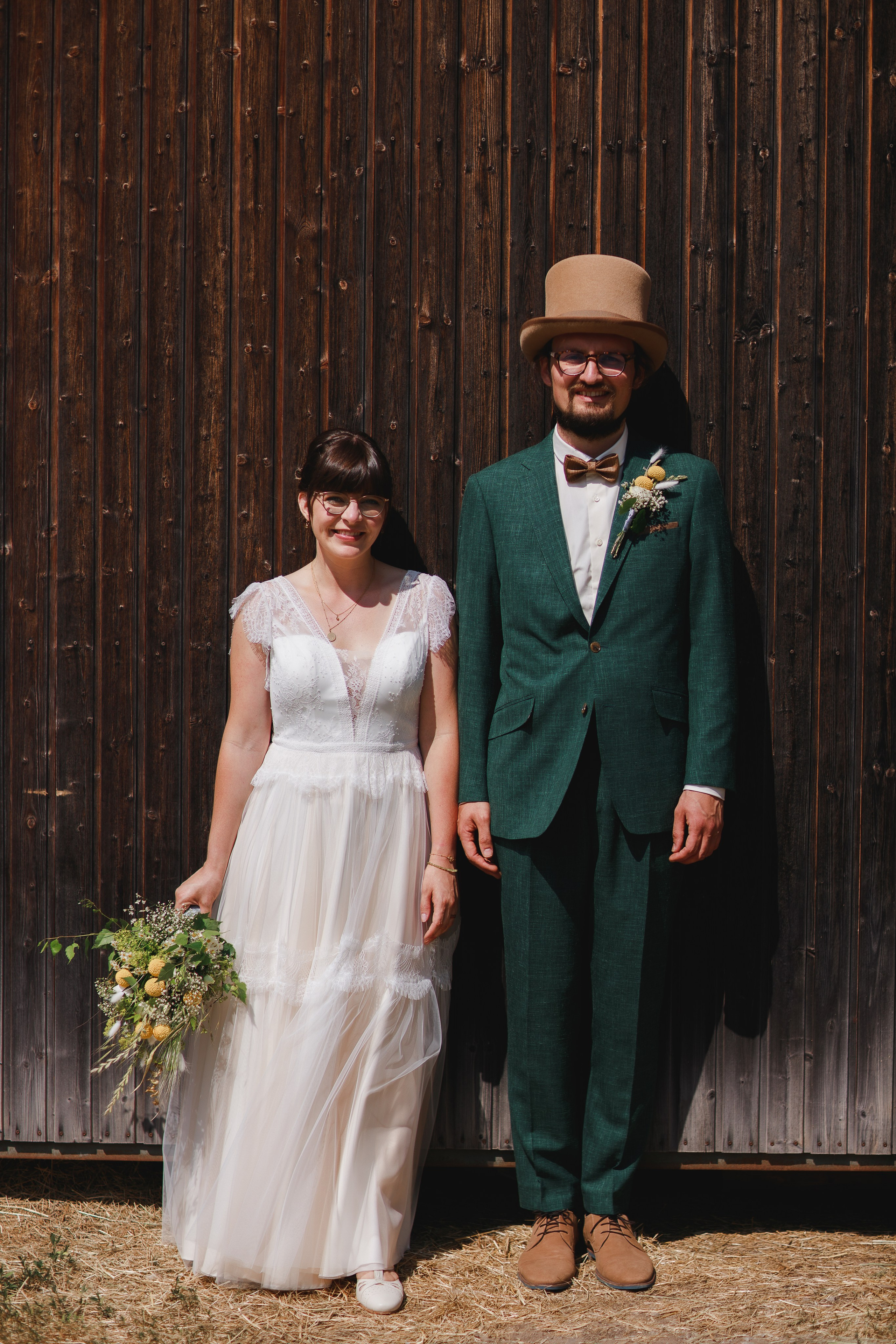 Alt- Brautpaar während der Trauung – professionelle Hochzeitsfotografie in Deutschland