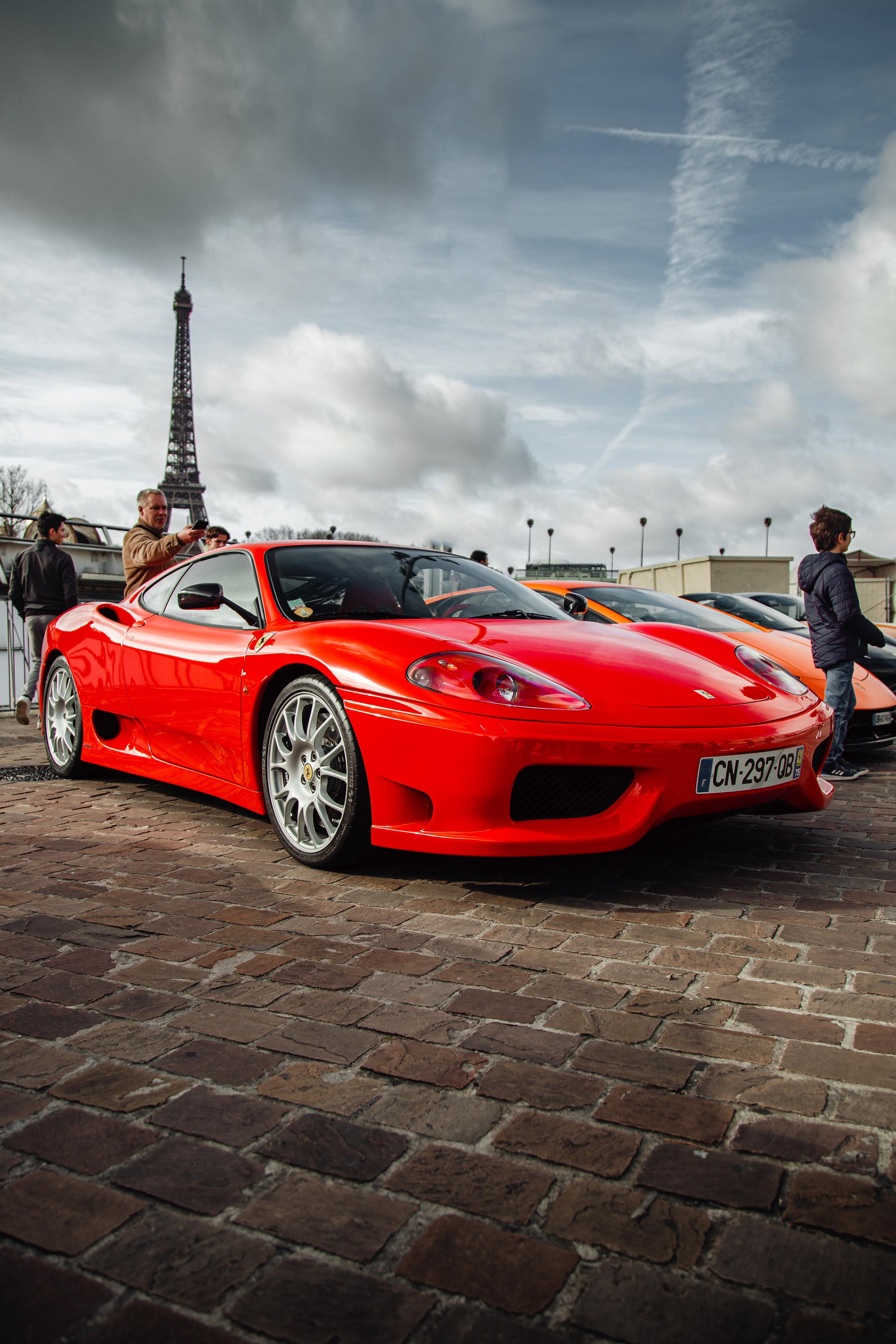 Rassemblement Bateau Mouche 20 fevrier. Photographe de voitures à Paris — Vitalii Motruk