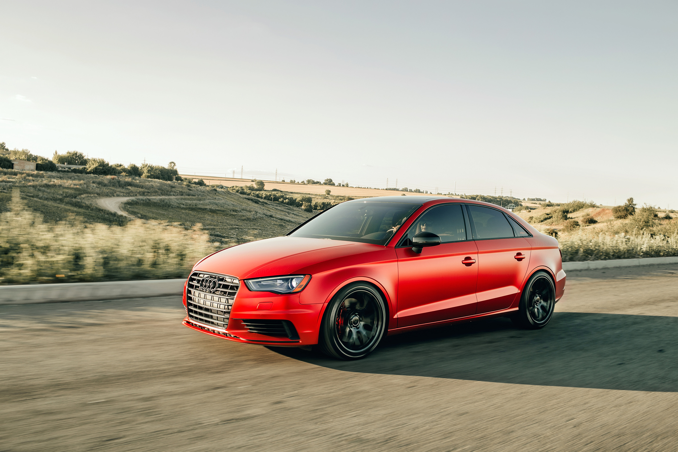 Audi A3. Photographe de voitures à Paris — Vitalii Motruk