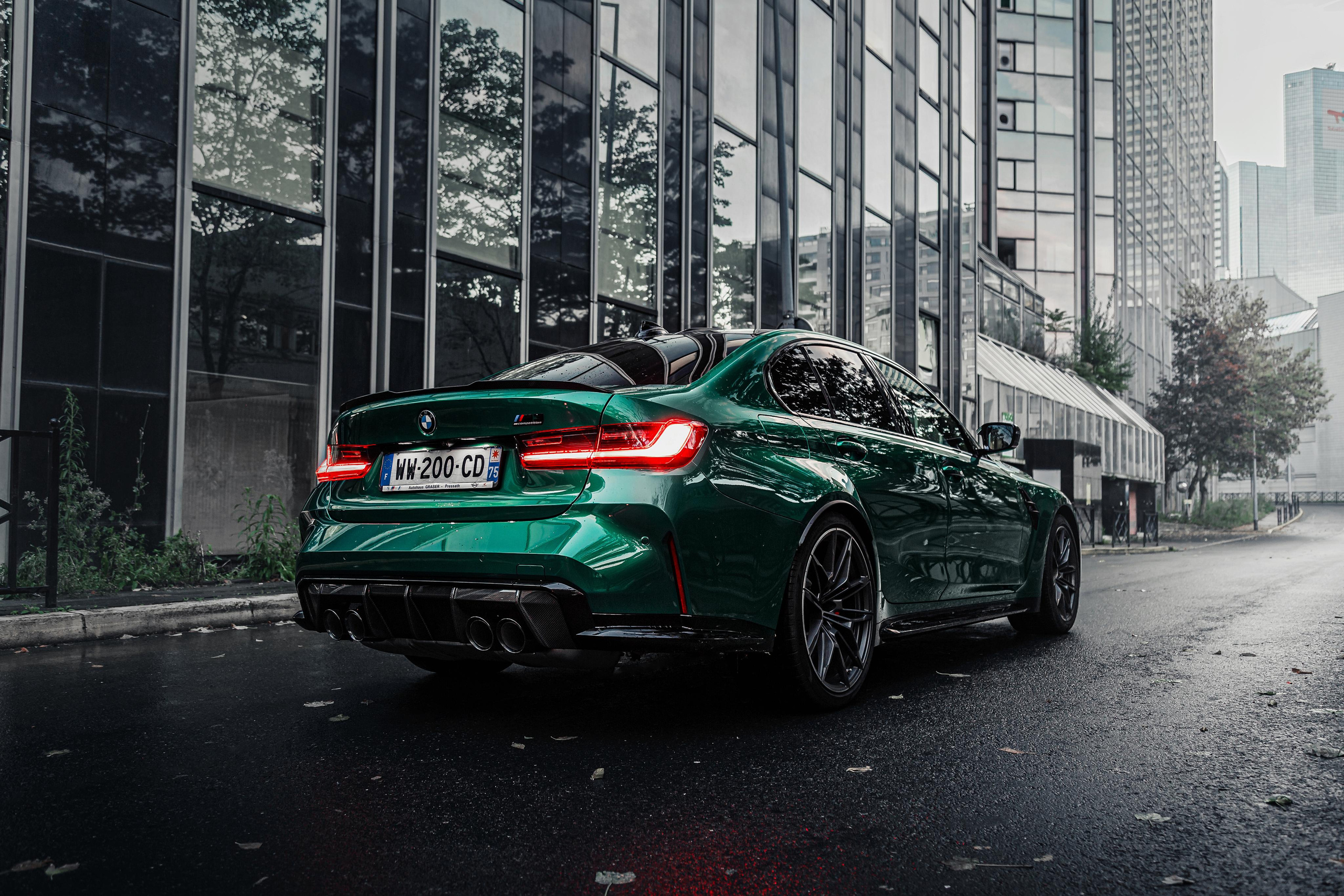 BMW M3 Competition. Photographe de voitures à Paris — Vitalii Motruk