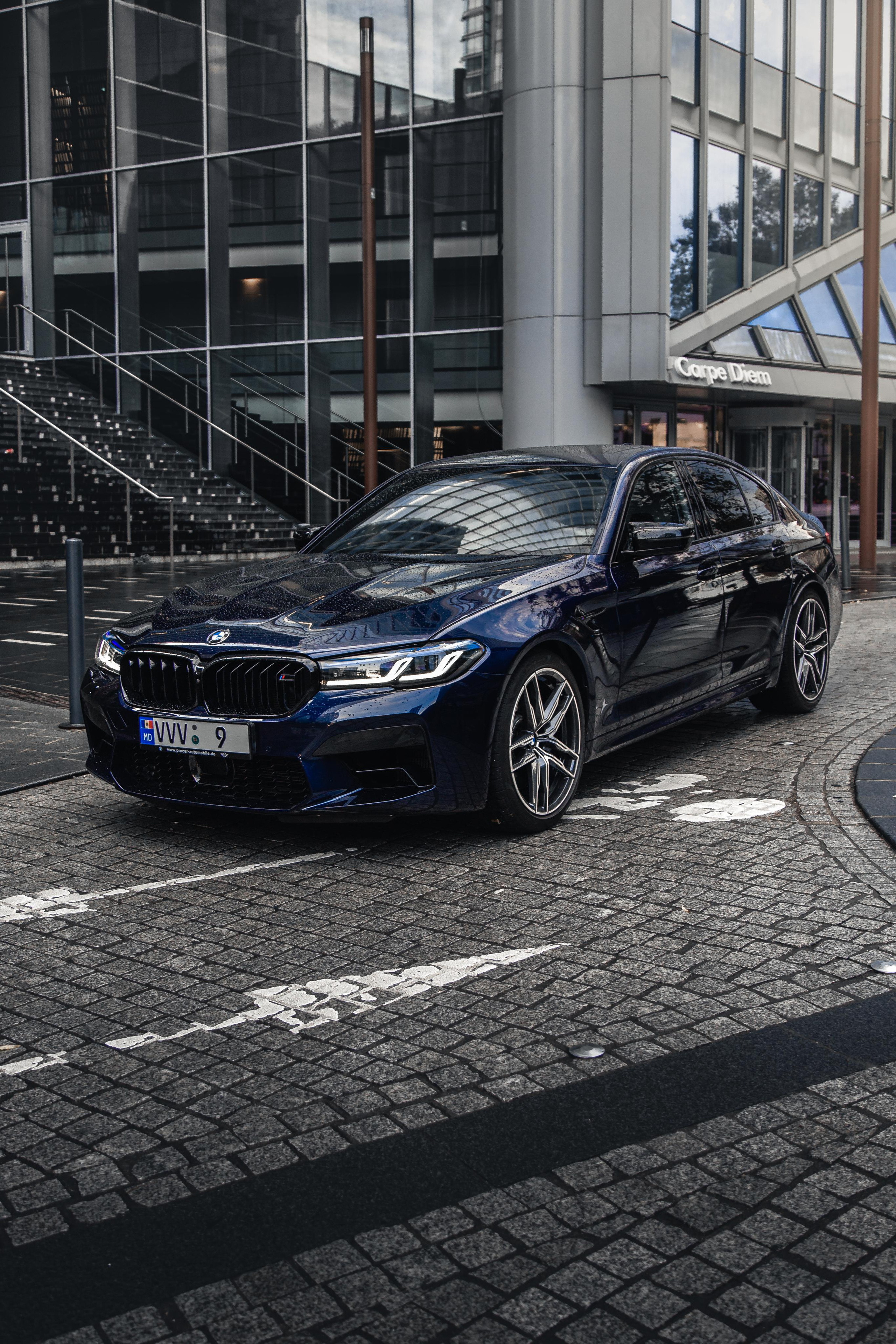 BMW M5 Competition. Photographe de voitures à Paris — Vitalii Motruk