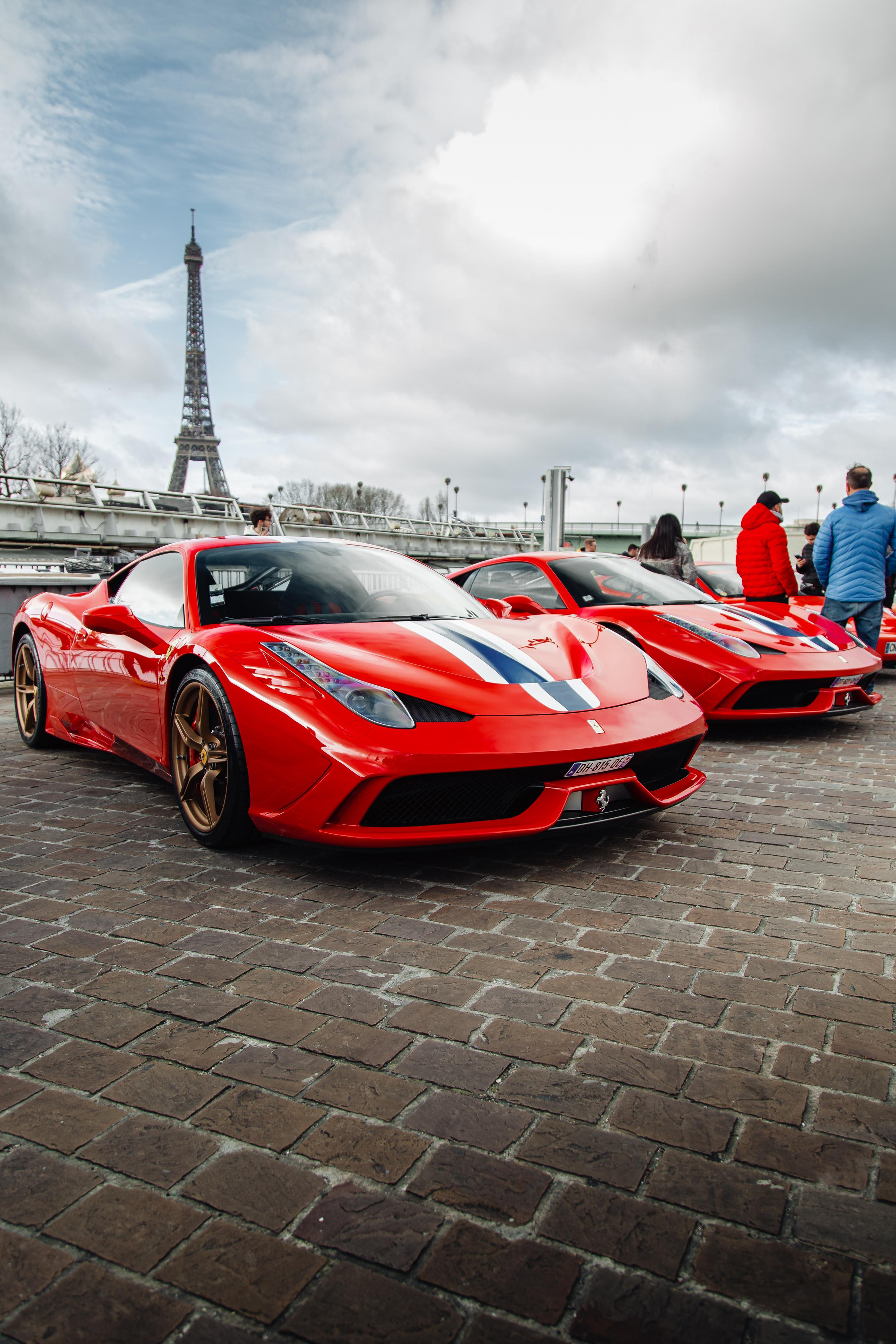 Rassemblement Bateau Mouche 20 fevrier. Photographe de voitures à Paris — Vitalii Motruk