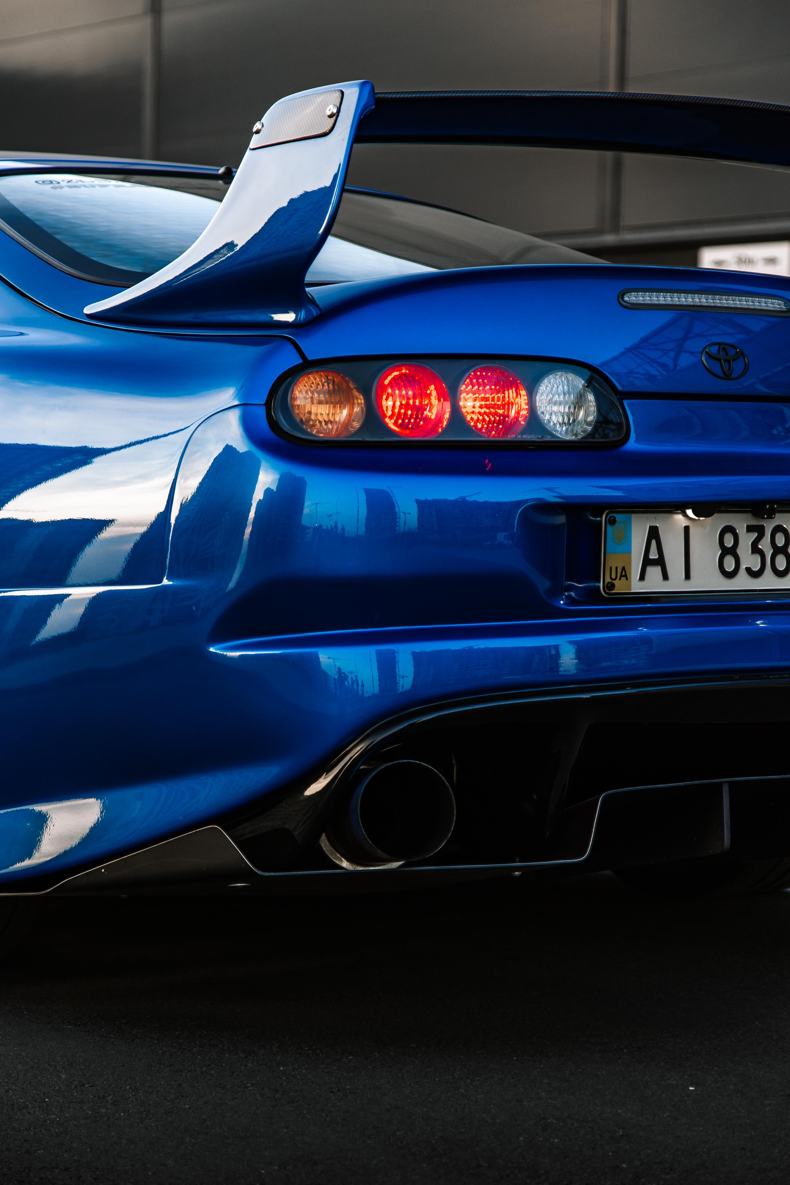 Toyota Supra A80. Photographe de voitures à Paris — Vitalii Motruk