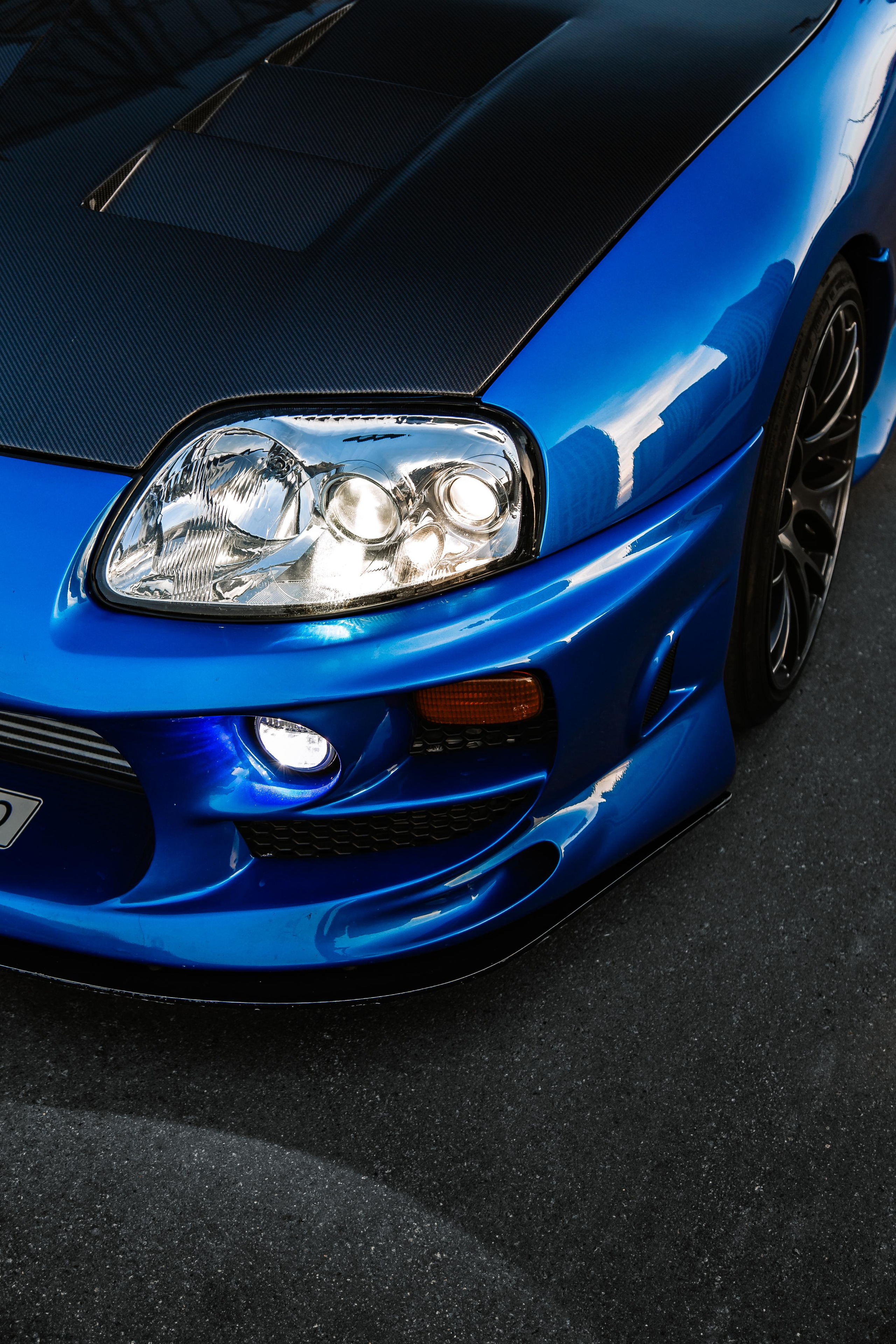 Toyota Supra A80. Photographe de voitures à Paris — Vitalii Motruk