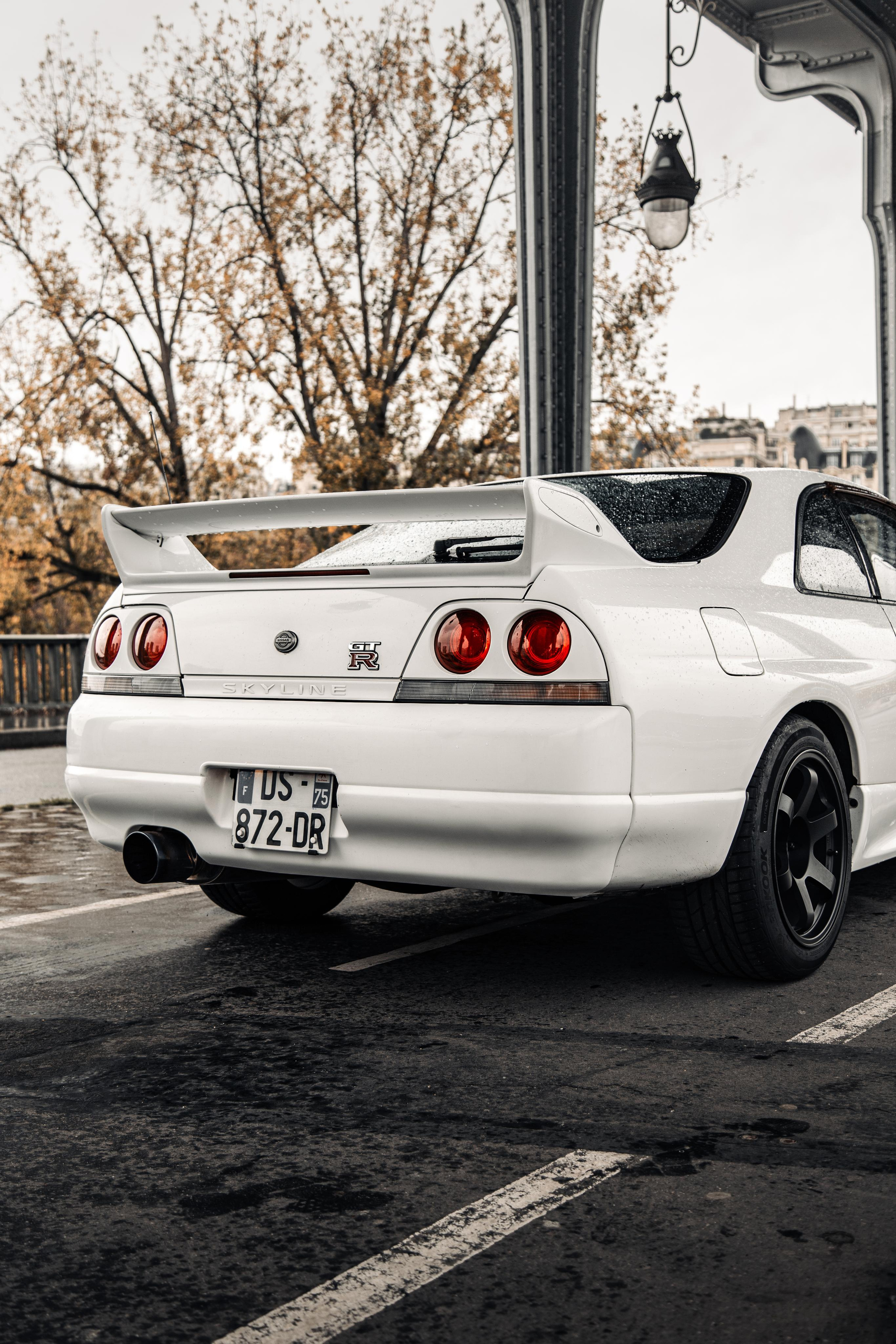 Nissan Skyline GT-R R33. Photographe de voitures à Paris — Vitalii Motruk