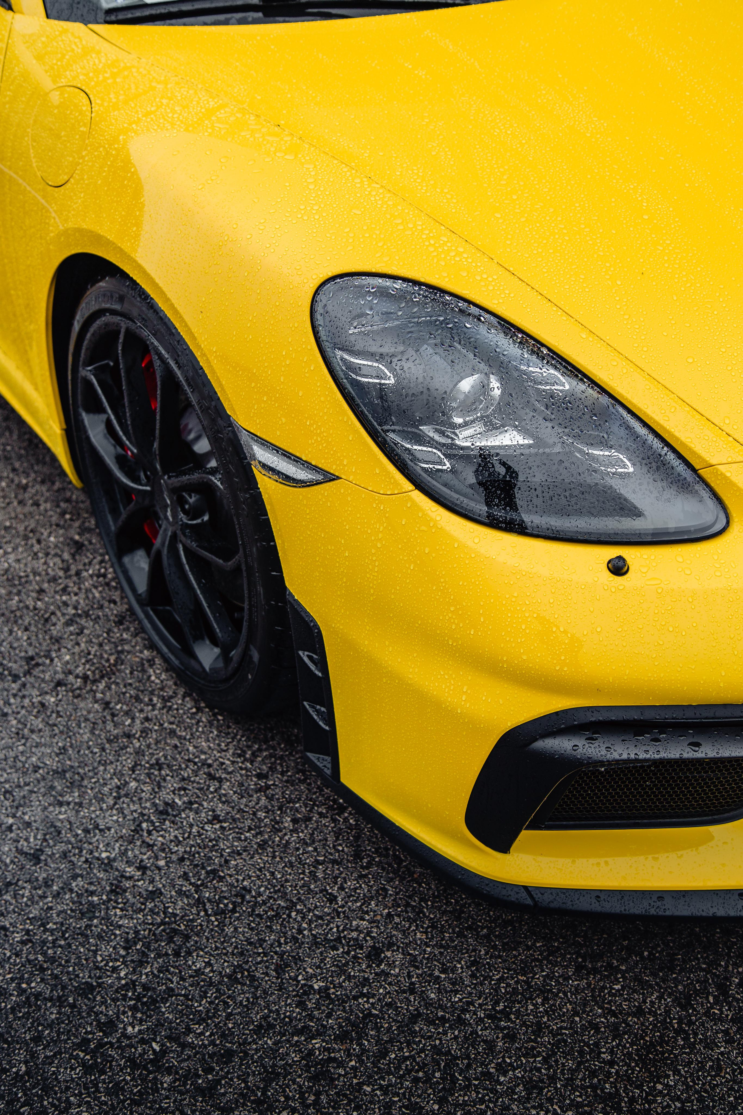 Porsche 718 GT4. Photographe de voitures à Paris — Vitalii Motruk