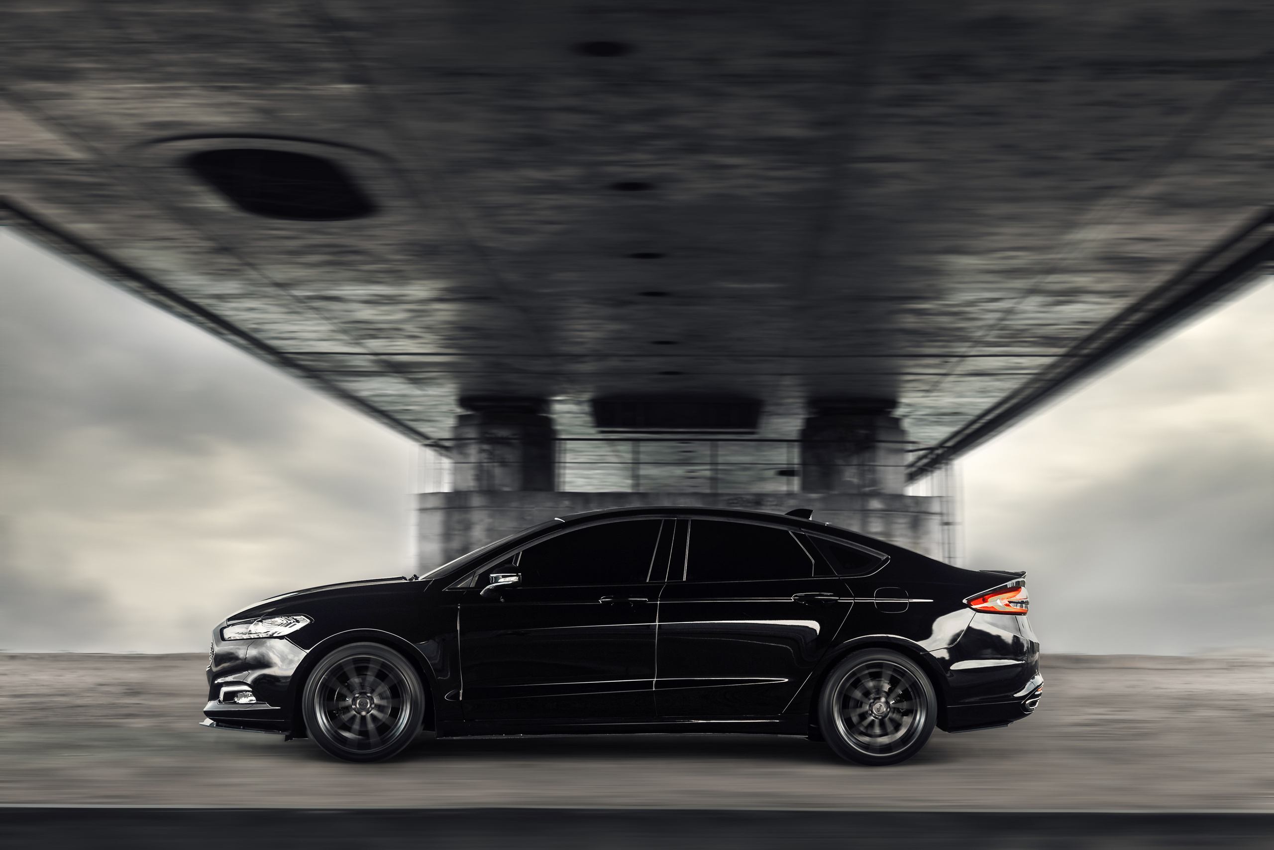 Ford Fusion. Photographe de voitures à Paris — Vitalii Motruk