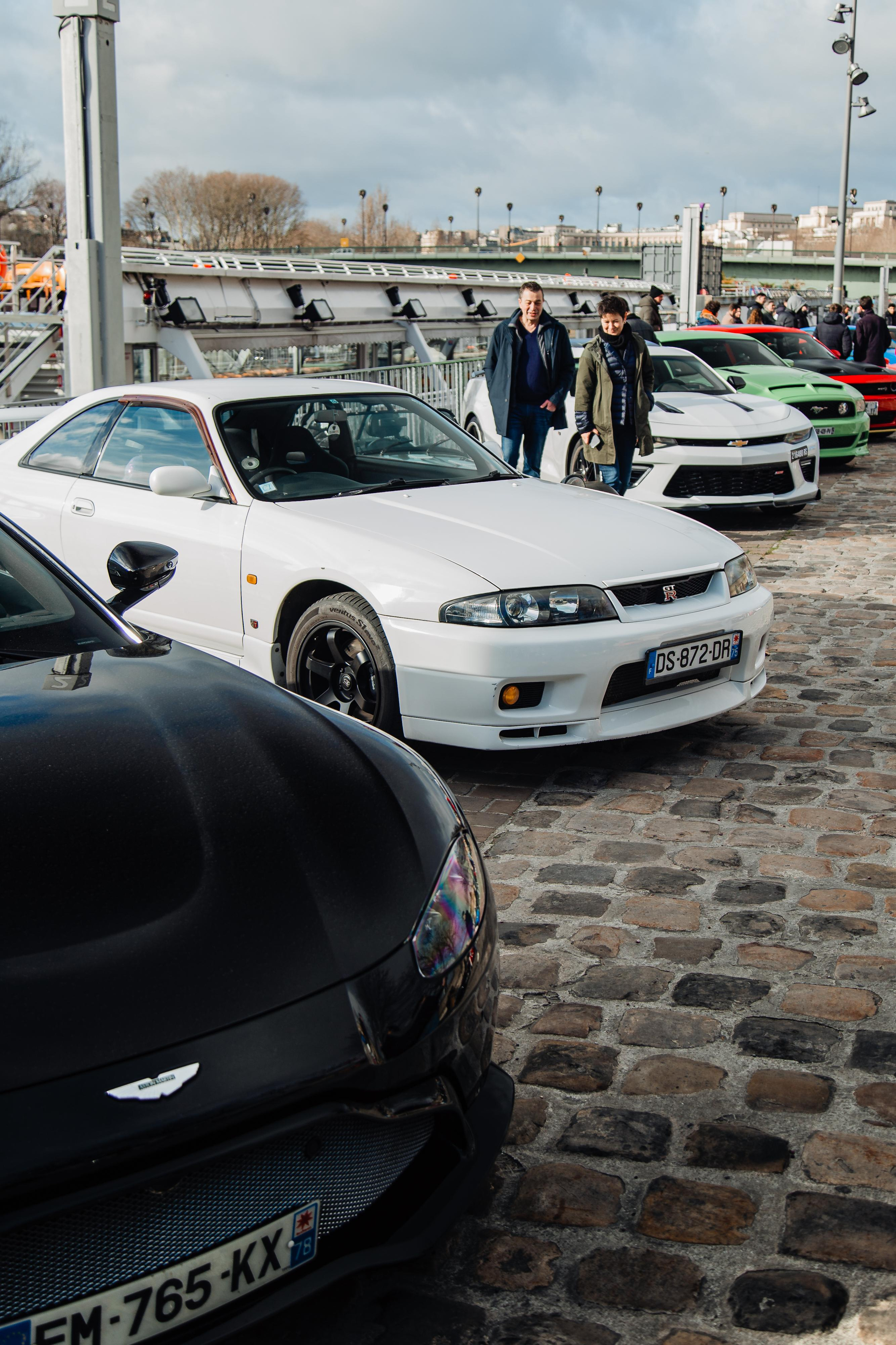 Rassemblement Bateau Mouche 20 fevrier. Photographe de voitures à Paris — Vitalii Motruk