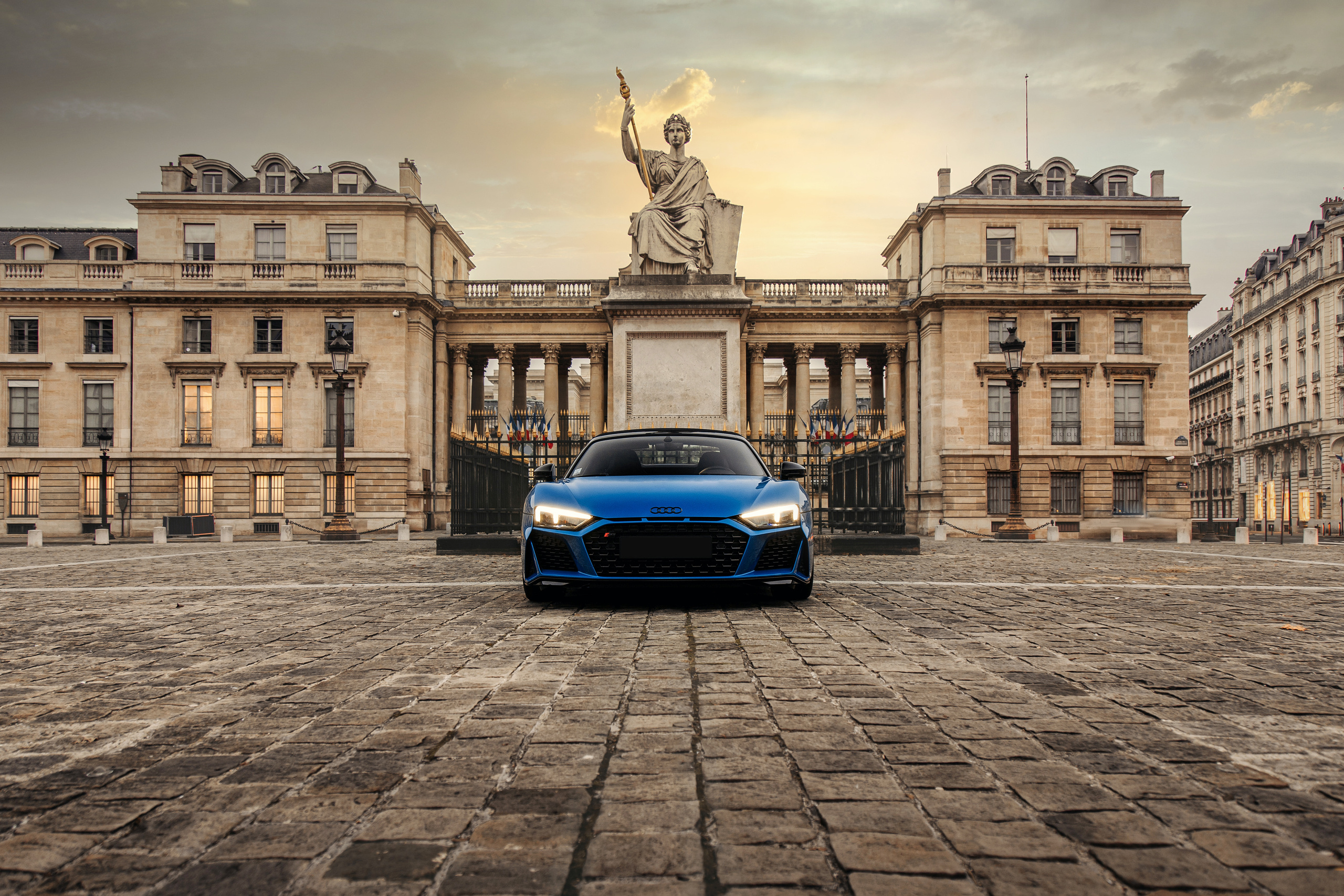 Audi R8. Photographe de voitures à Paris — Vitalii Motruk