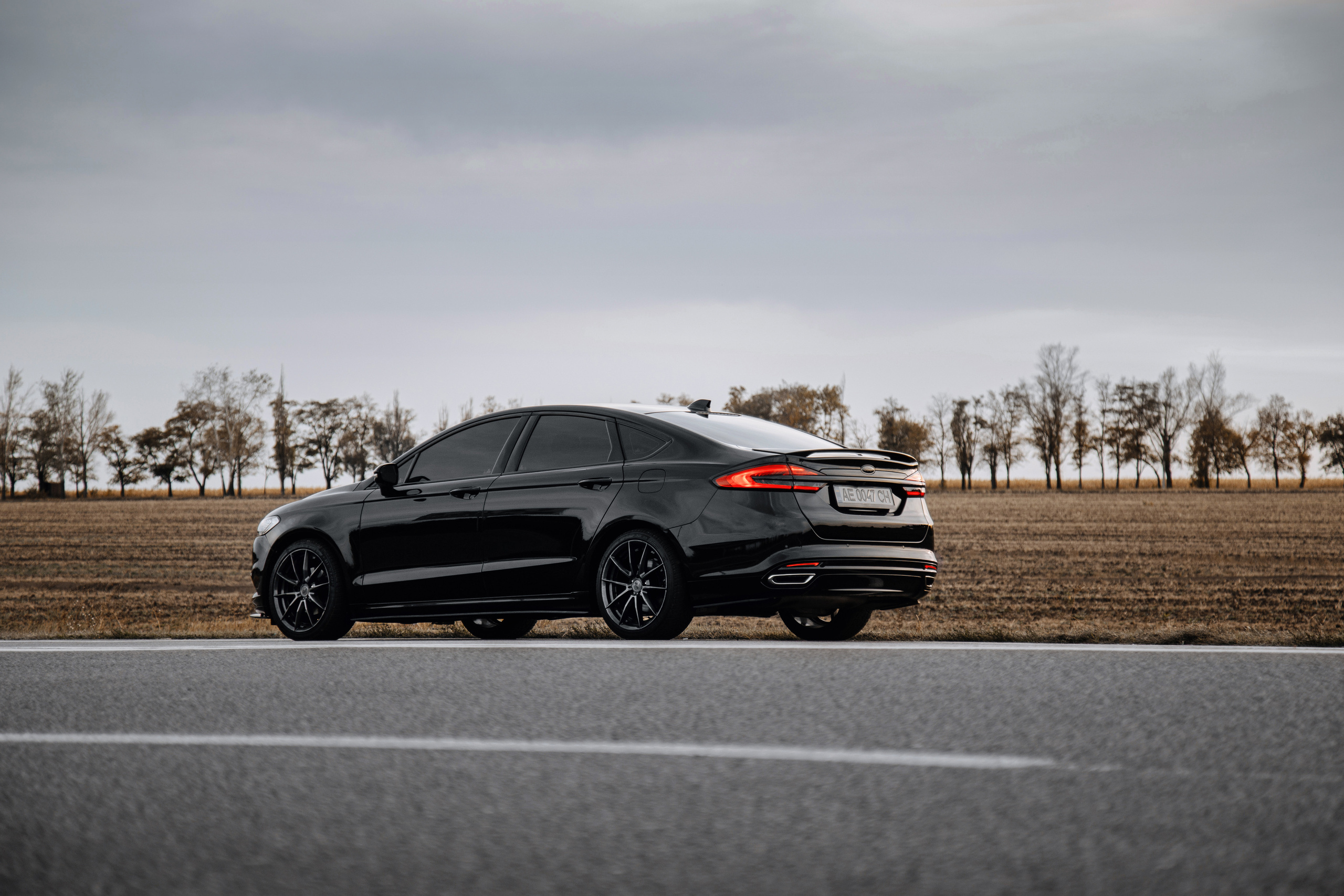 Ford Fusion. Photographe de voitures à Paris — Vitalii Motruk