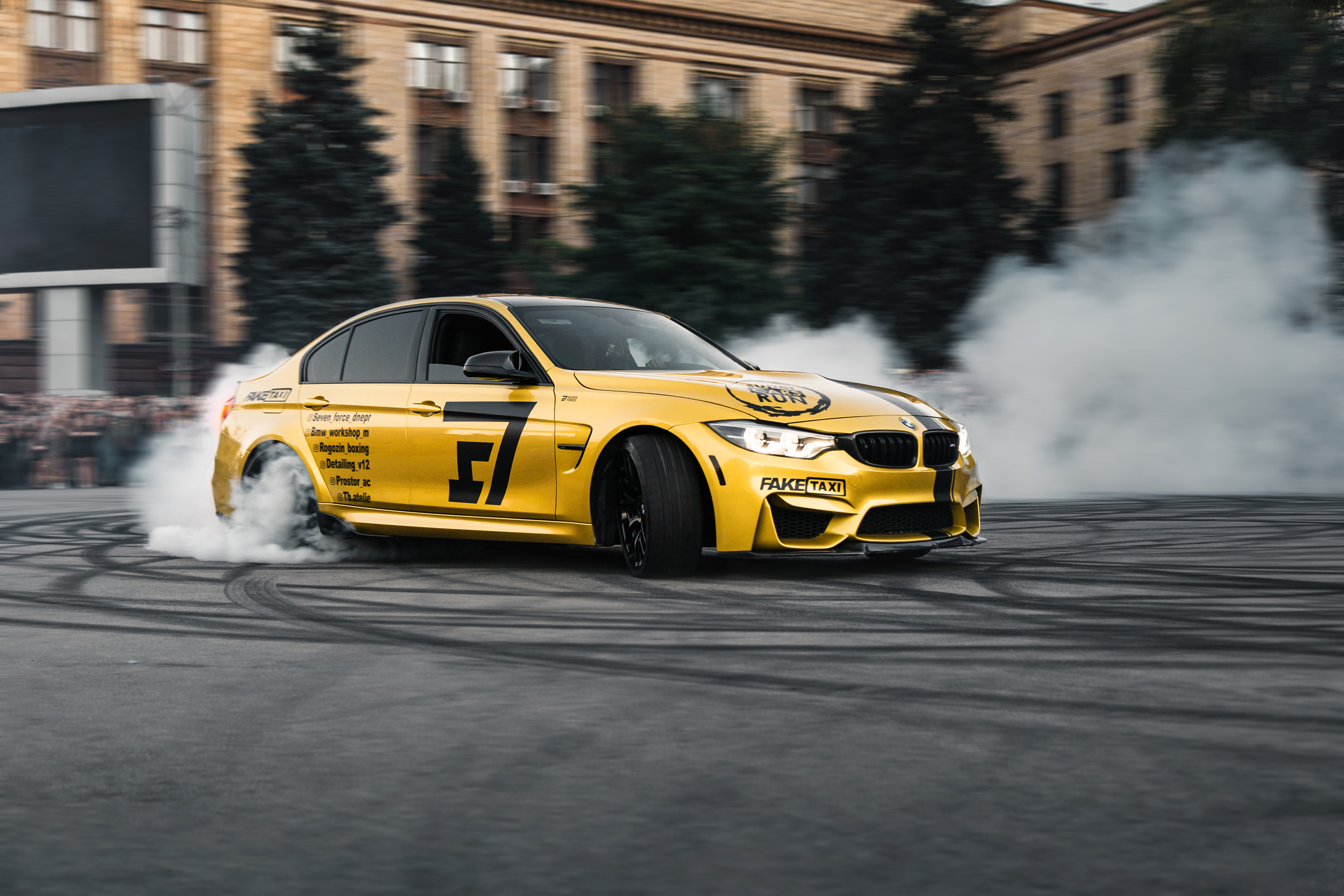 BMW M3. Photographe de voitures à Paris — Vitalii Motruk
