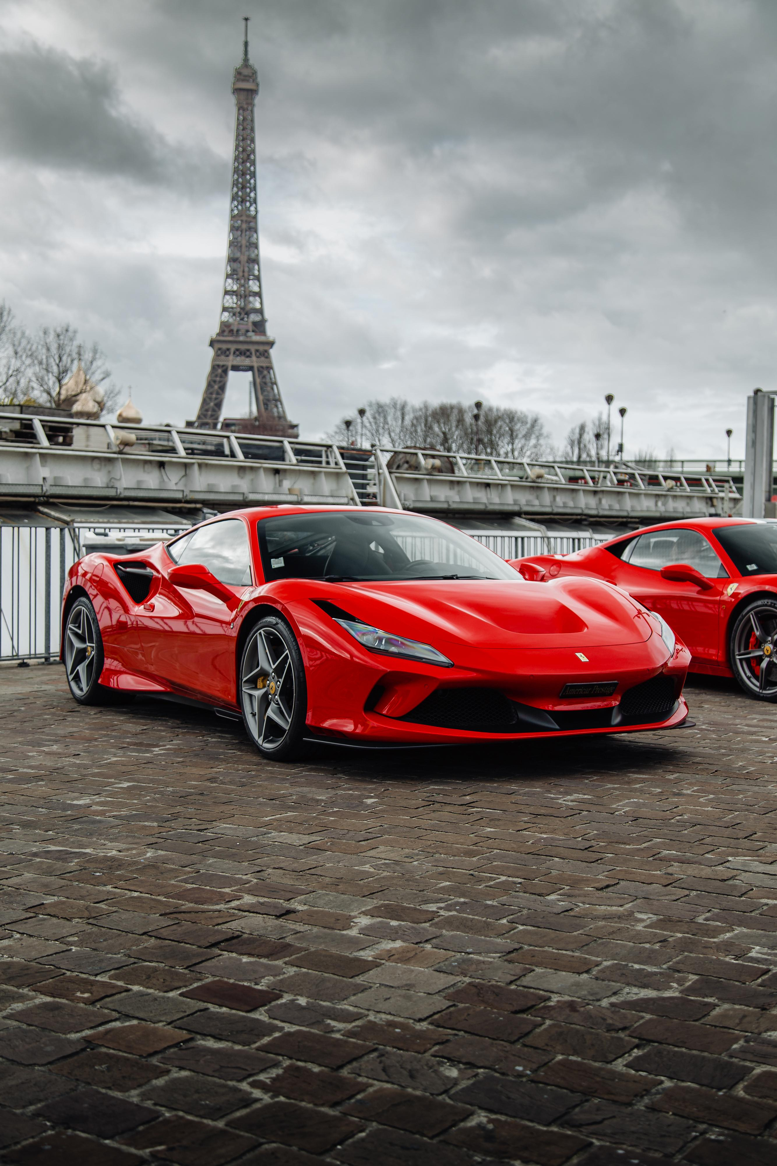 Ferrari. Photographe de voitures à Paris — Vitalii Motruk