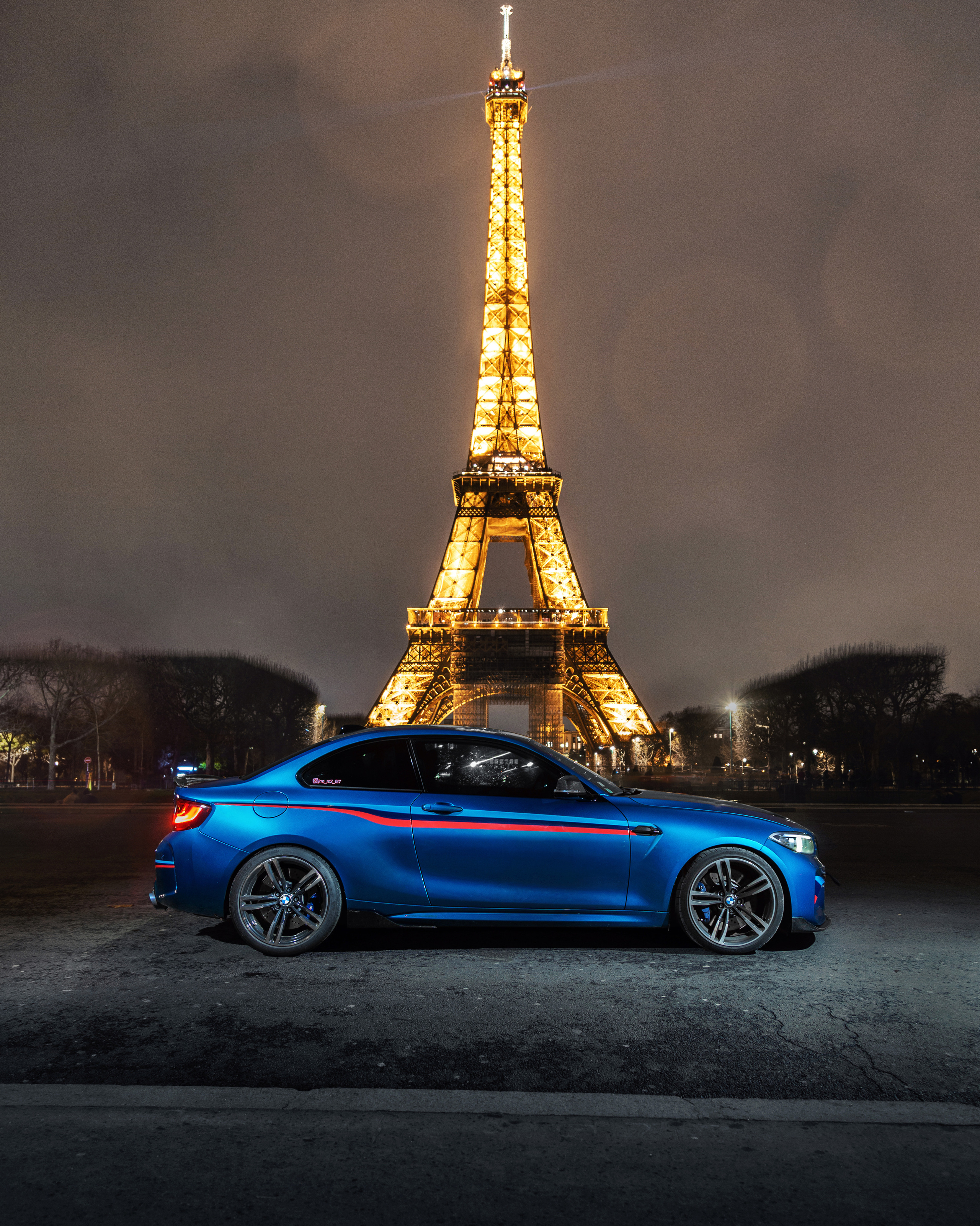 BMW M2. Photographe de voitures à Paris — Vitalii Motruk