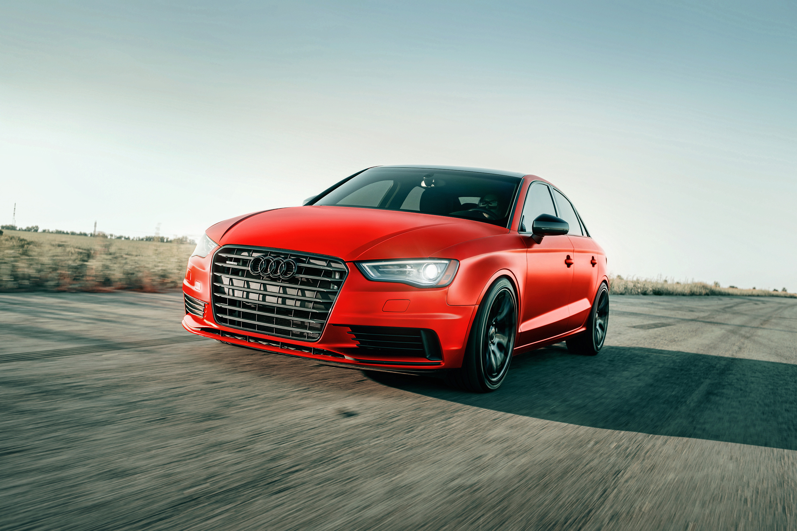 Audi A3. Photographe de voitures à Paris — Vitalii Motruk