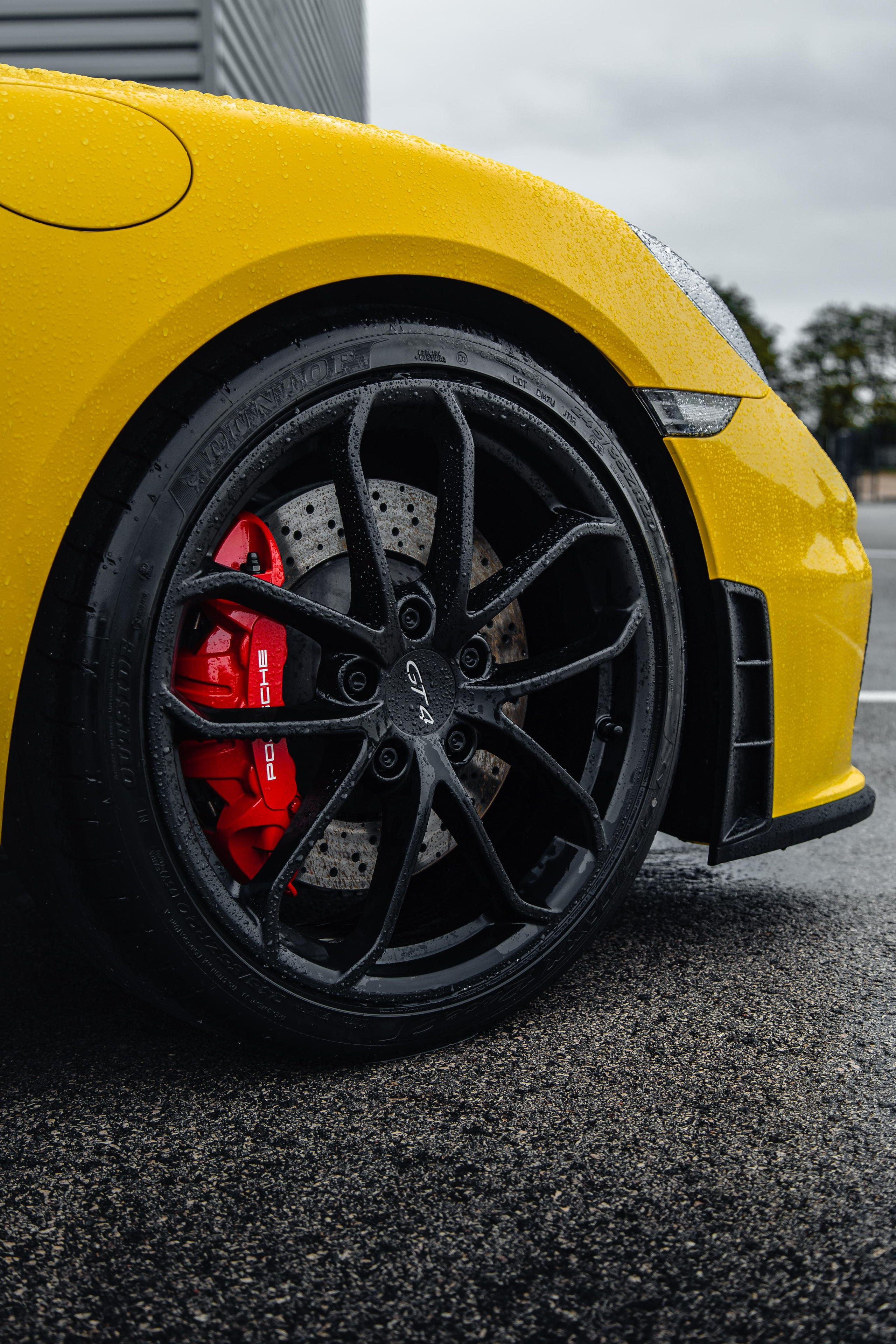 Porsche 718 GT4. Photographe de voitures à Paris — Vitalii Motruk