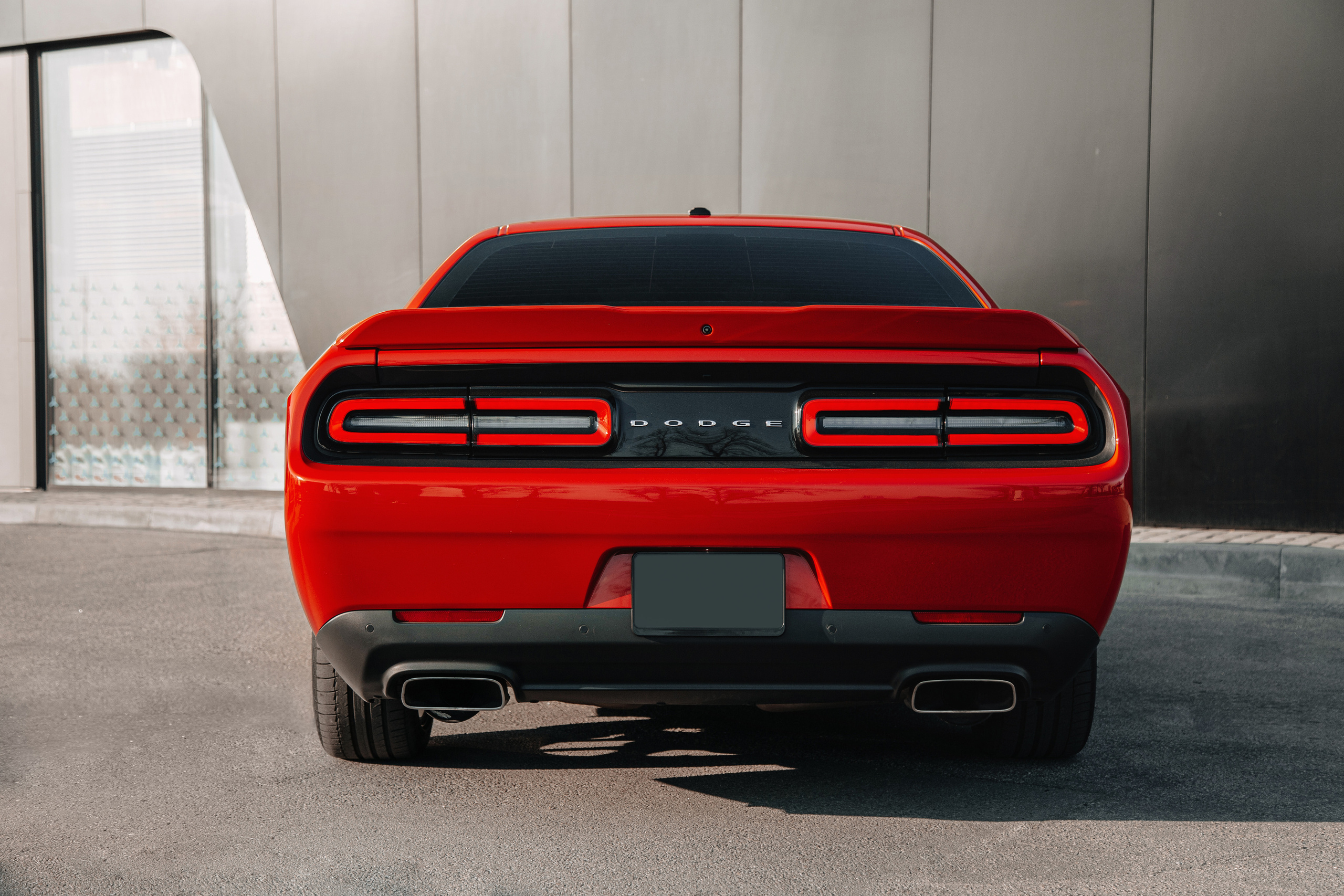 Dodge Challenger. Photographe de voitures à Paris — Vitalii Motruk