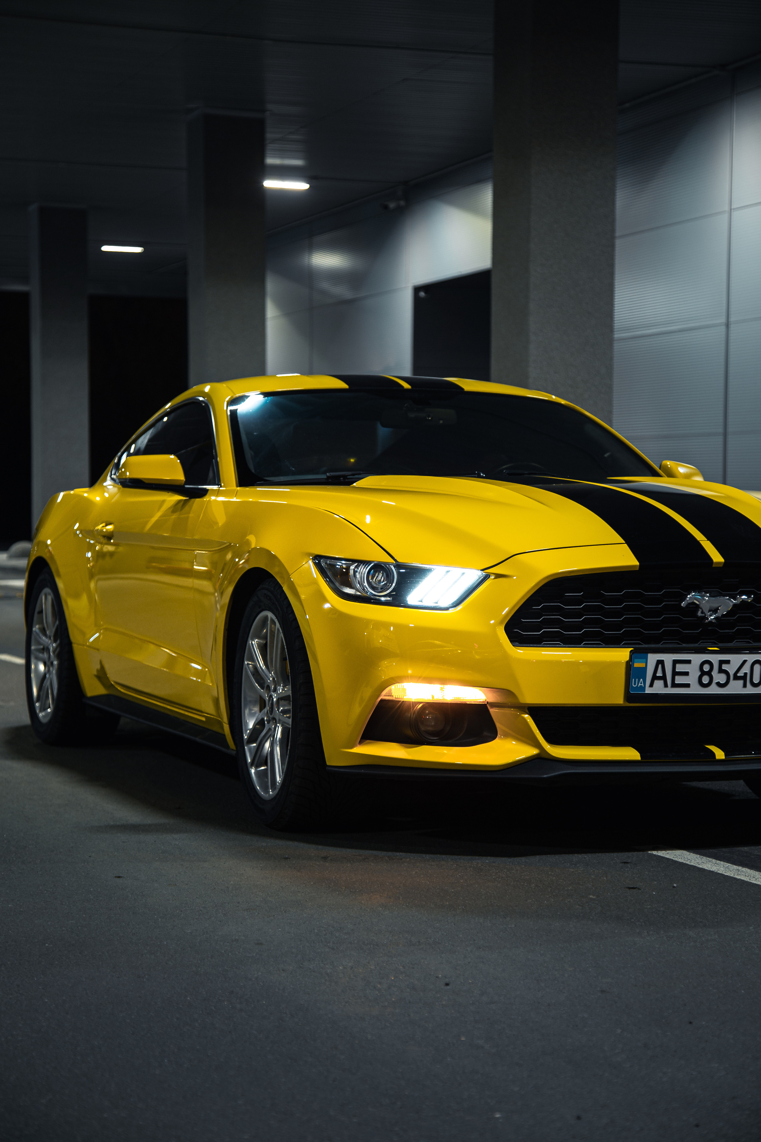 Ford Mustang. Photographer in Paris — Vitalii Motruk