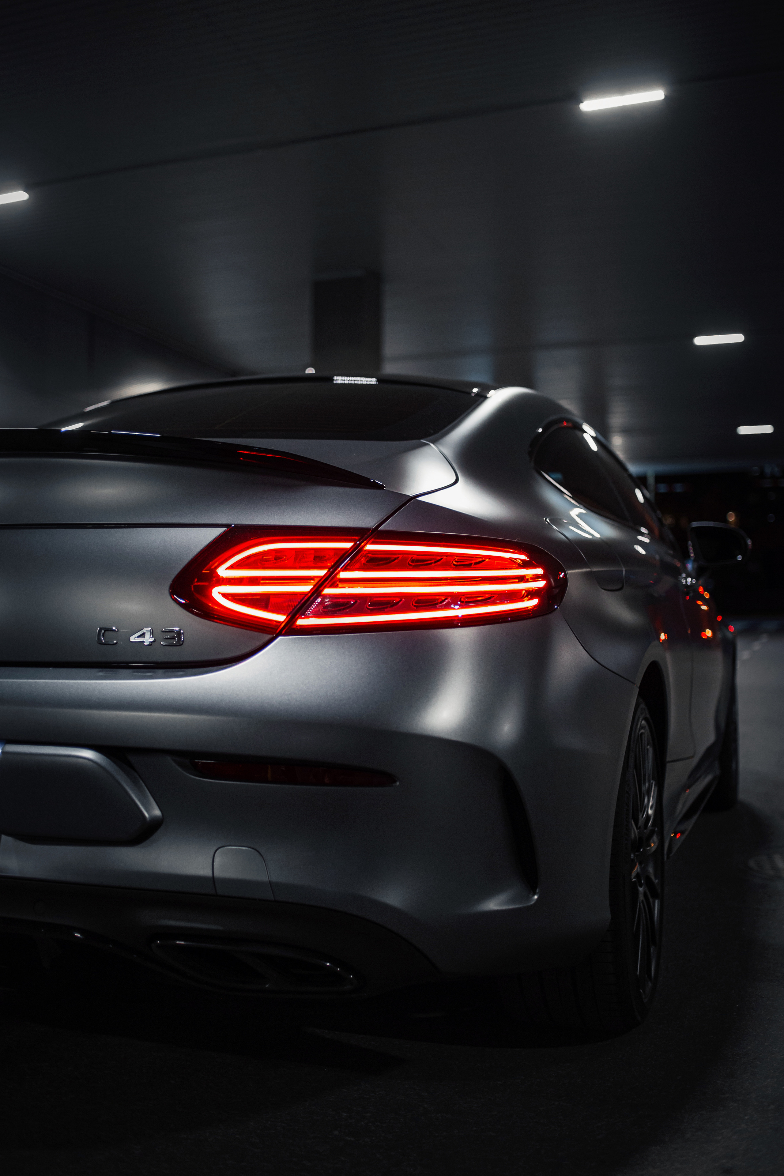 Mercedes-Benz C43 AMG. Photographe de voitures à Paris — Vitalii Motruk