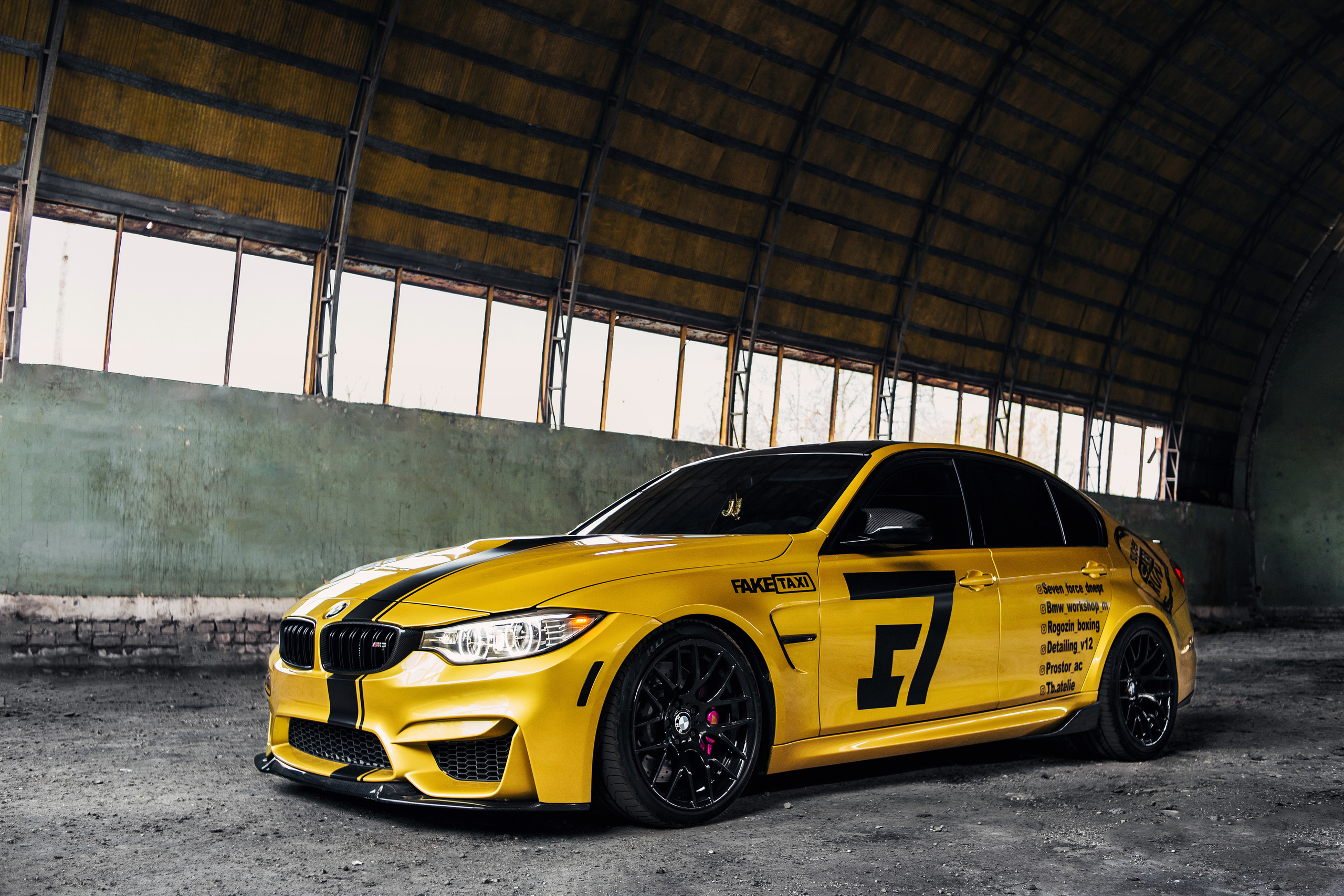 BMW M3. Photographe de voitures à Paris — Vitalii Motruk