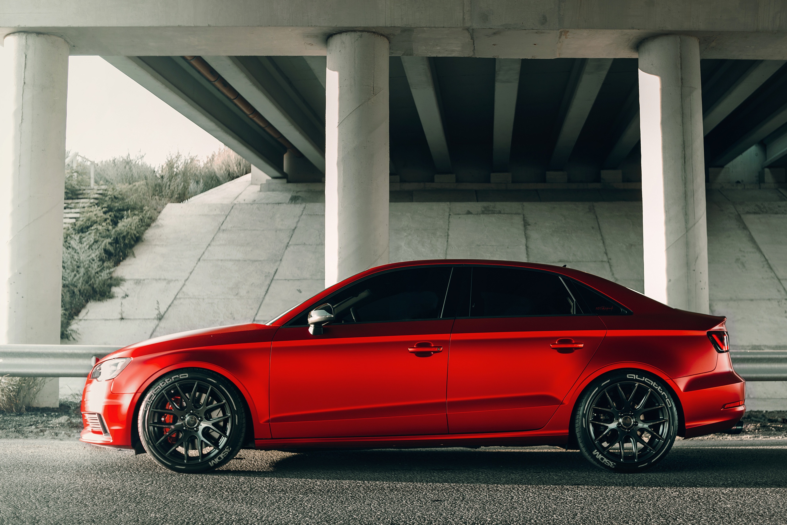 Audi A3. Photographe de voitures à Paris — Vitalii Motruk