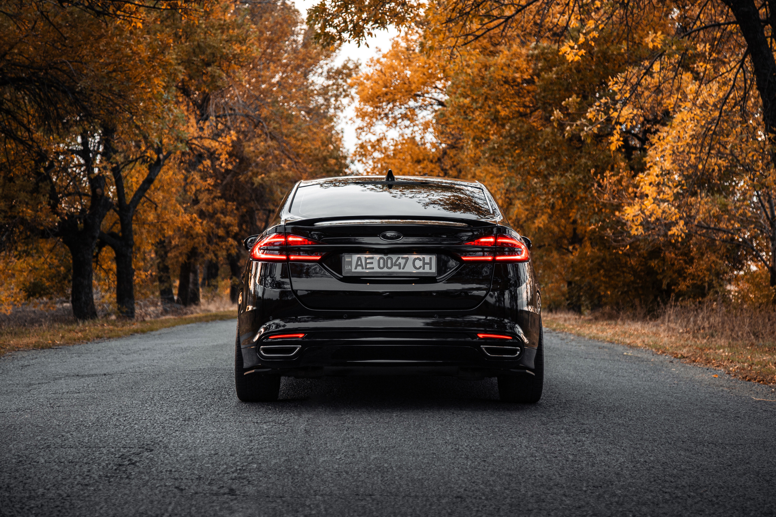 Ford Fusion. Photographe de voitures à Paris — Vitalii Motruk