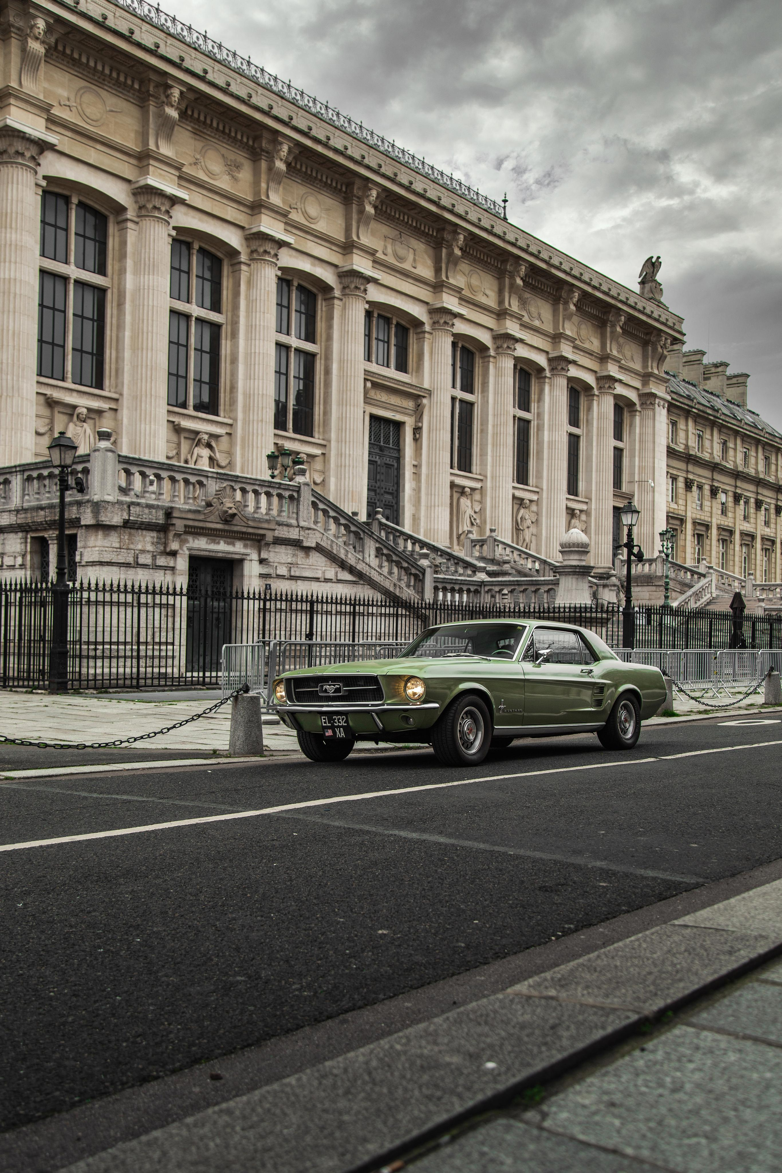 Ford Mustang '67. Photographe de voitures à Paris — Vitalii Motruk