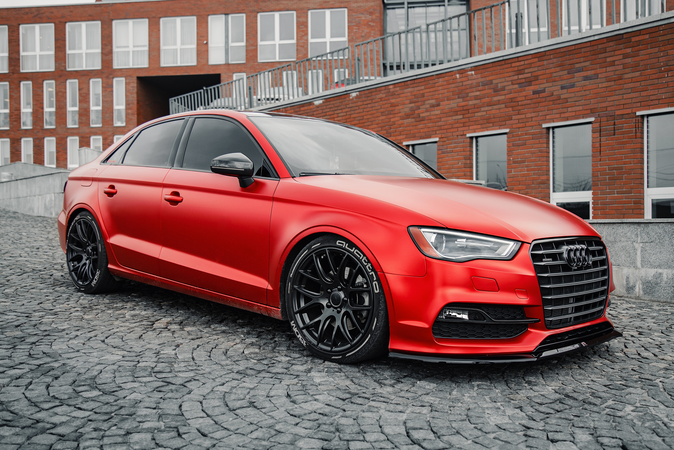 Audi A3. Photographe de voitures à Paris — Vitalii Motruk