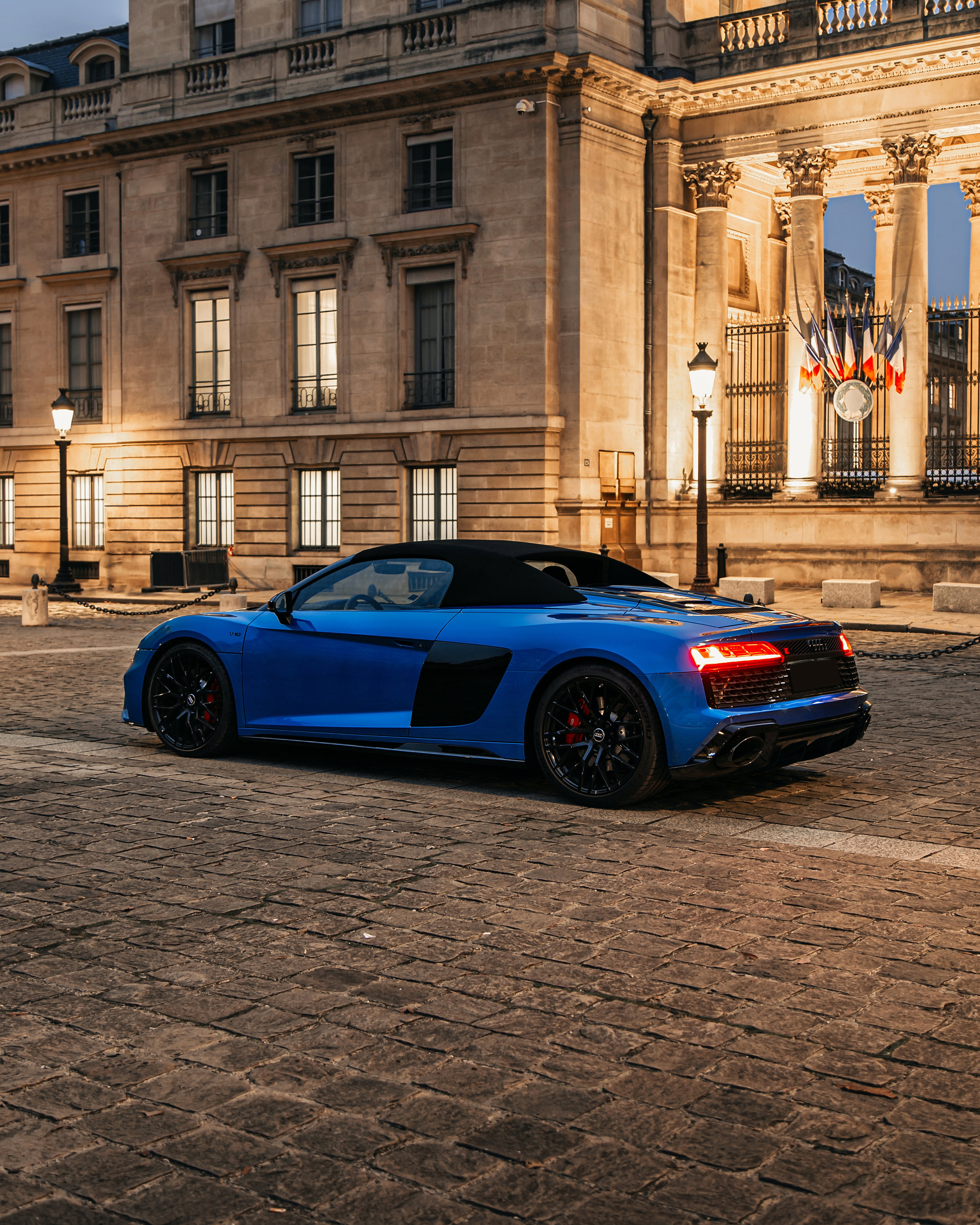 Audi R8. Photographe de voitures à Paris — Vitalii Motruk
