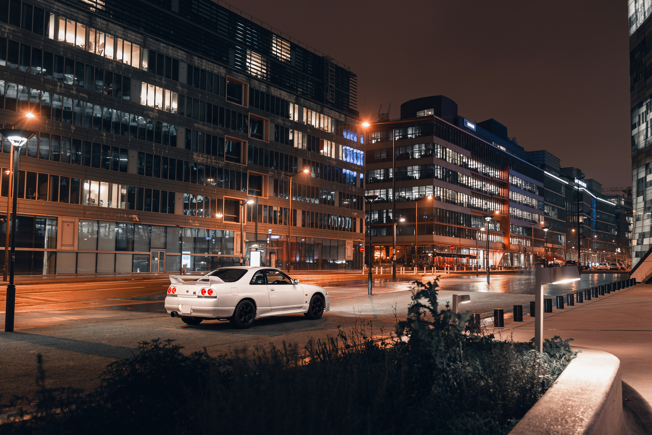 Nissan Skyline GT-R R33. Photographe de voitures à Paris — Vitalii Motruk
