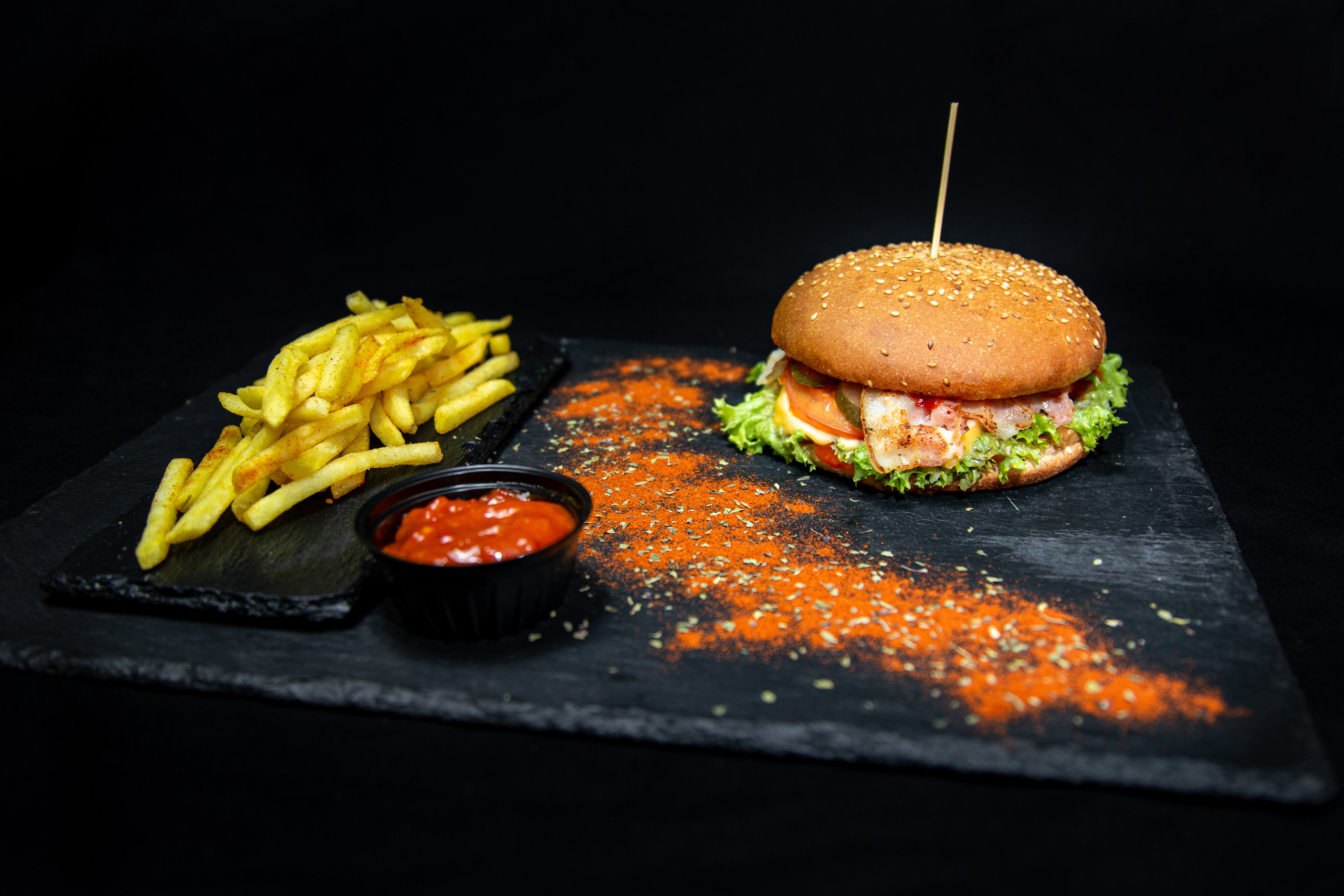 Sushi and Burger. Photographe de voitures à Paris — Vitalii Motruk