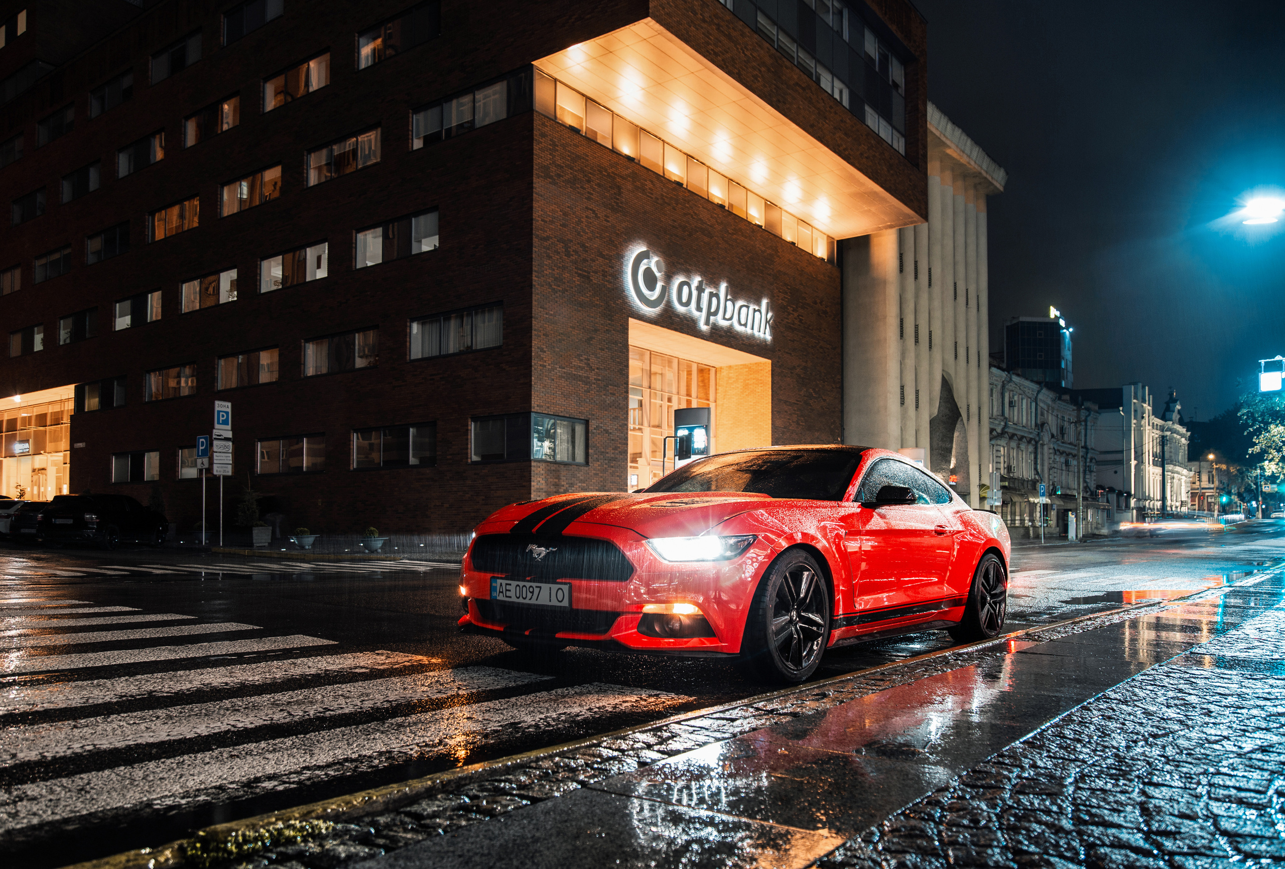 Ford Mustang. Photographer in Paris — Vitalii Motruk