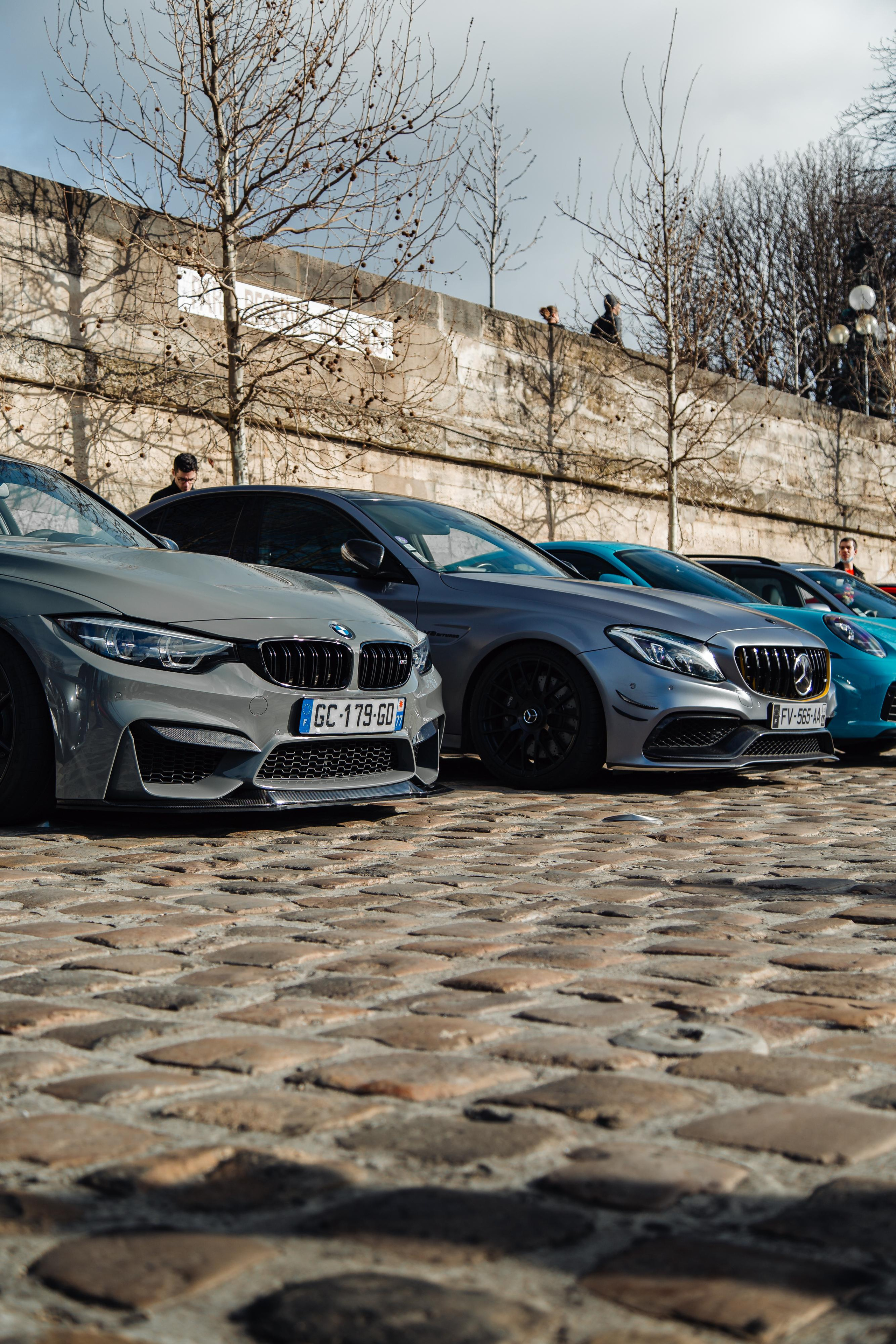 Rassemblement Bateau Mouche 20 fevrier. Photographe de voitures à Paris — Vitalii Motruk