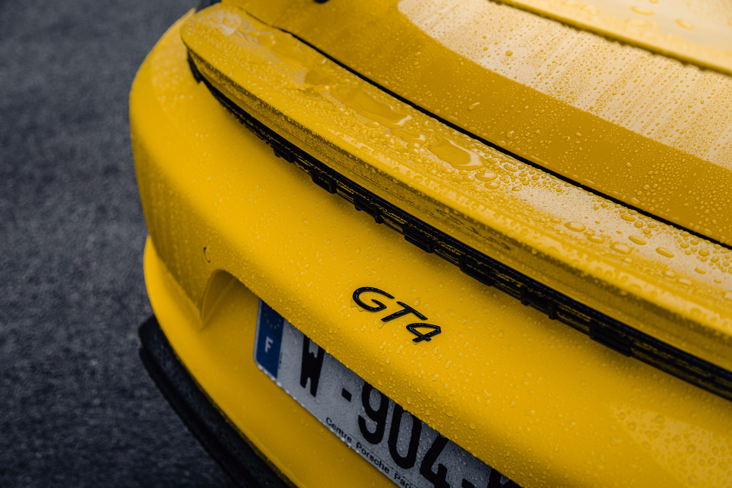 Porsche 718 GT4. Photographe de voitures à Paris — Vitalii Motruk