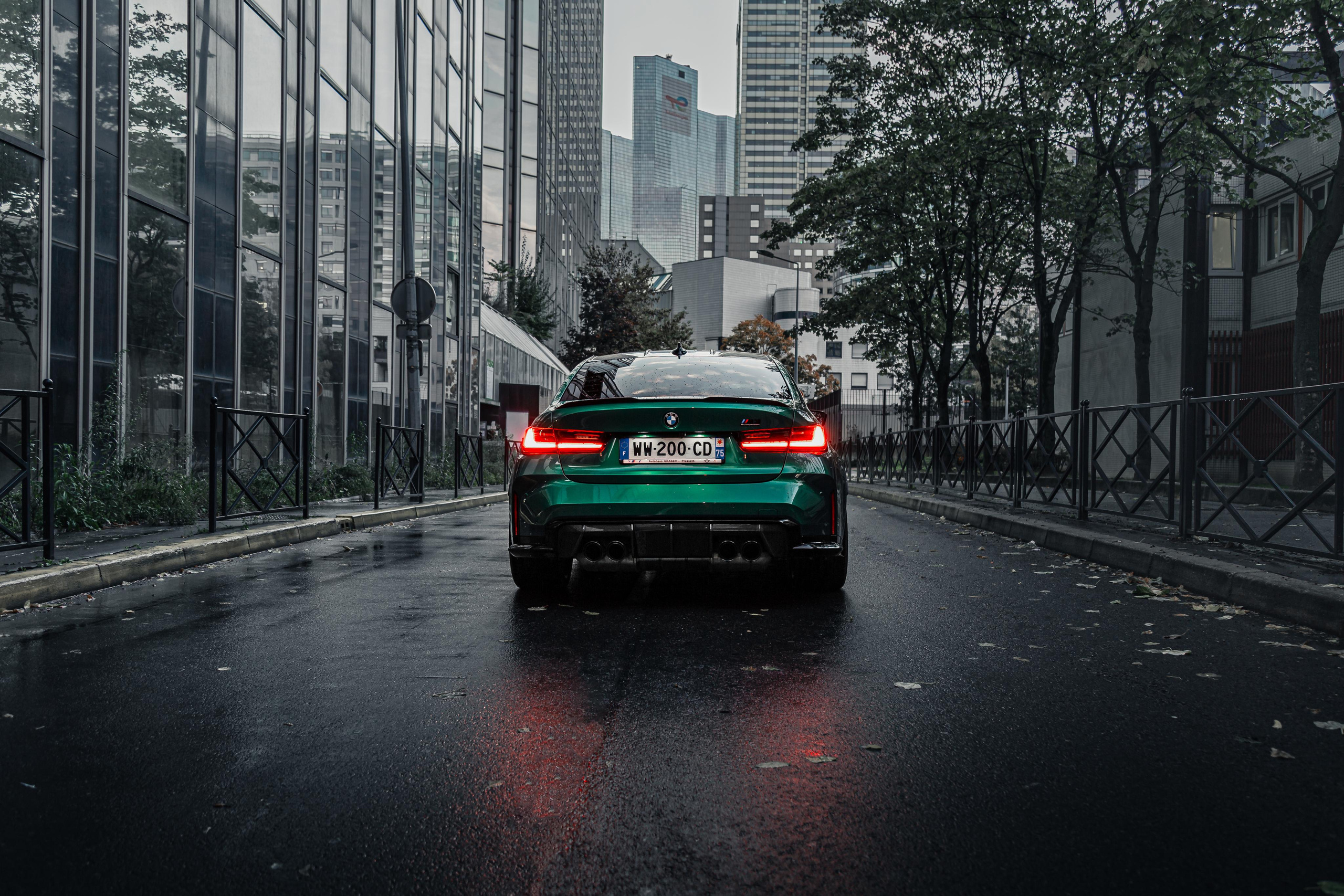 BMW M3 Competition. Photographe de voitures à Paris — Vitalii Motruk