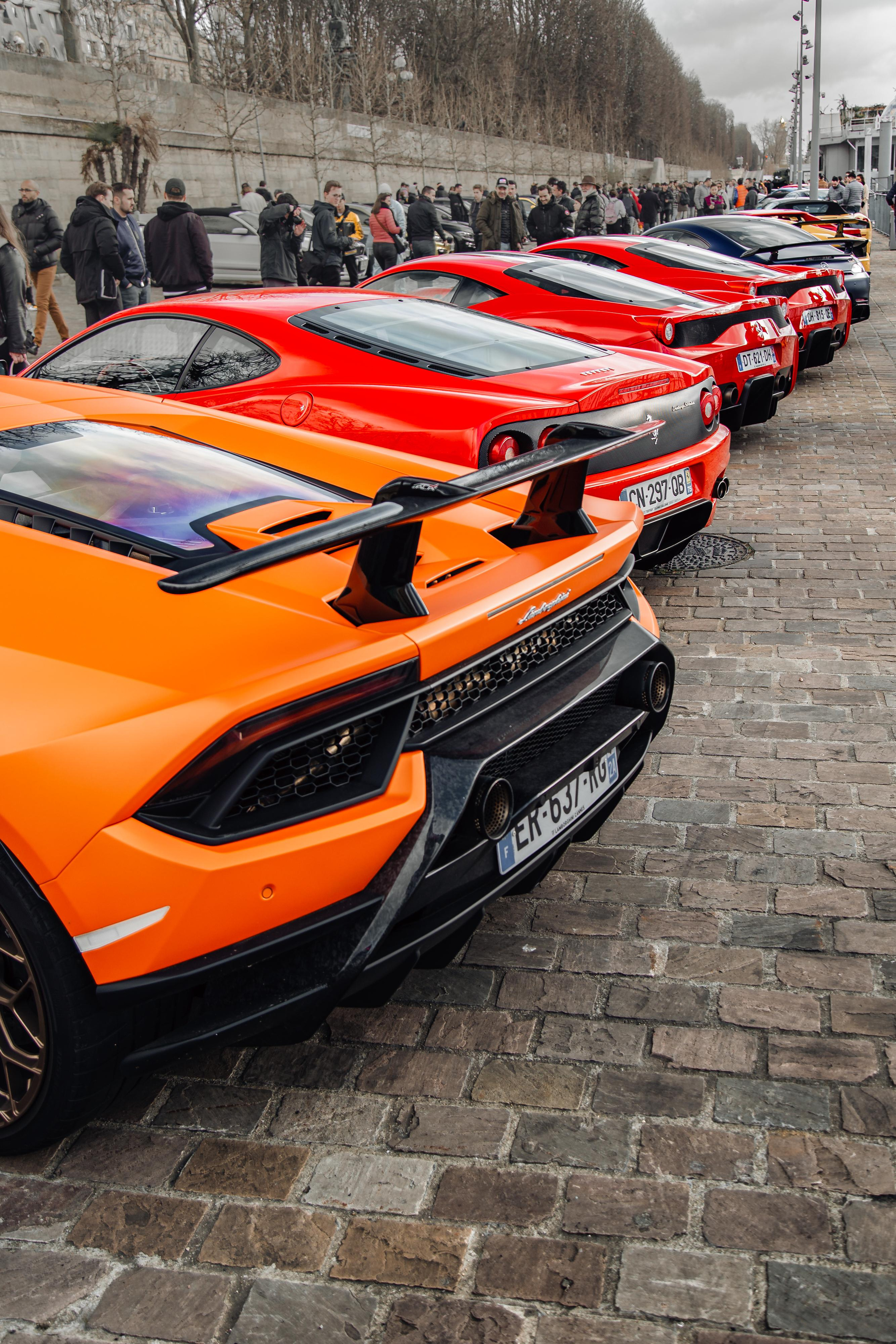 Rassemblement Bateau Mouche 20 fevrier. Photographe de voitures à Paris — Vitalii Motruk