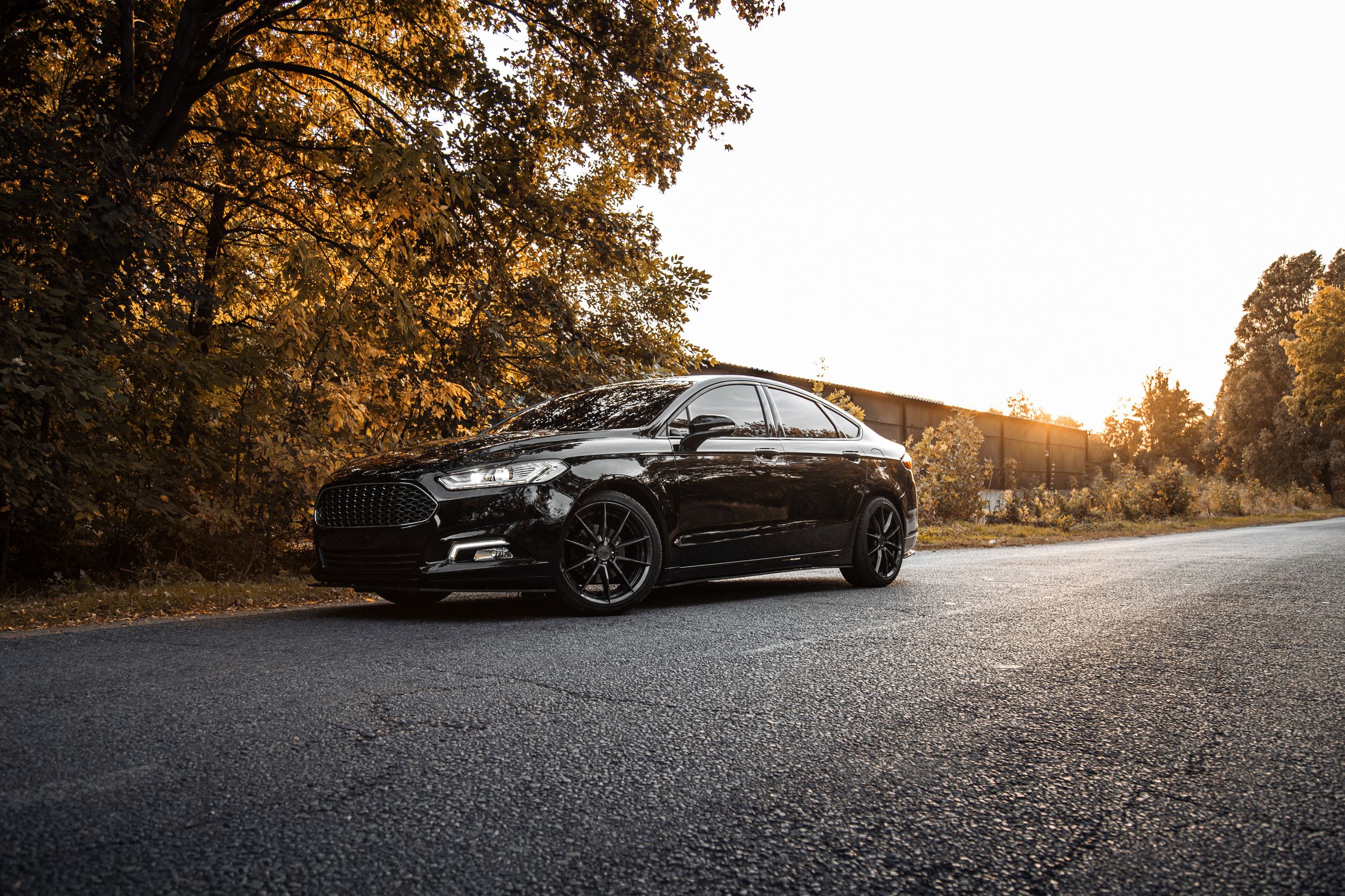 Ford Fusion. Photographe de voitures à Paris — Vitalii Motruk